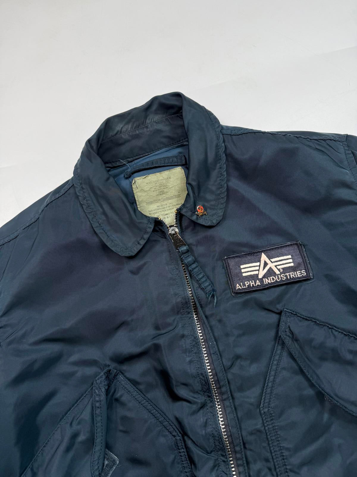 Vintage Alpha Industries CWU bomber jacket (L)