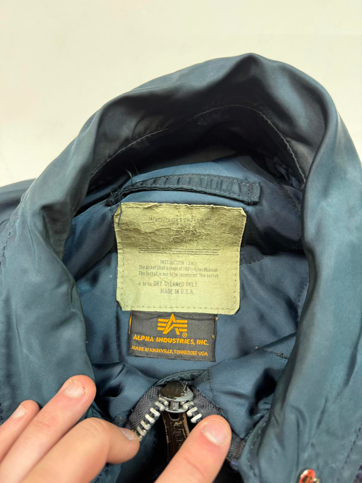 Vintage Alpha Industries CWU bomber jacket (L)