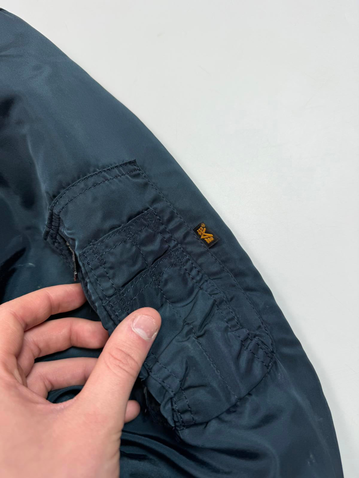 Vintage Alpha Industries CWU bomber jacket (L)
