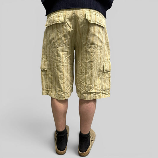 Vintage Tommy Hilfiger baggy striped cargo shorts (W34)