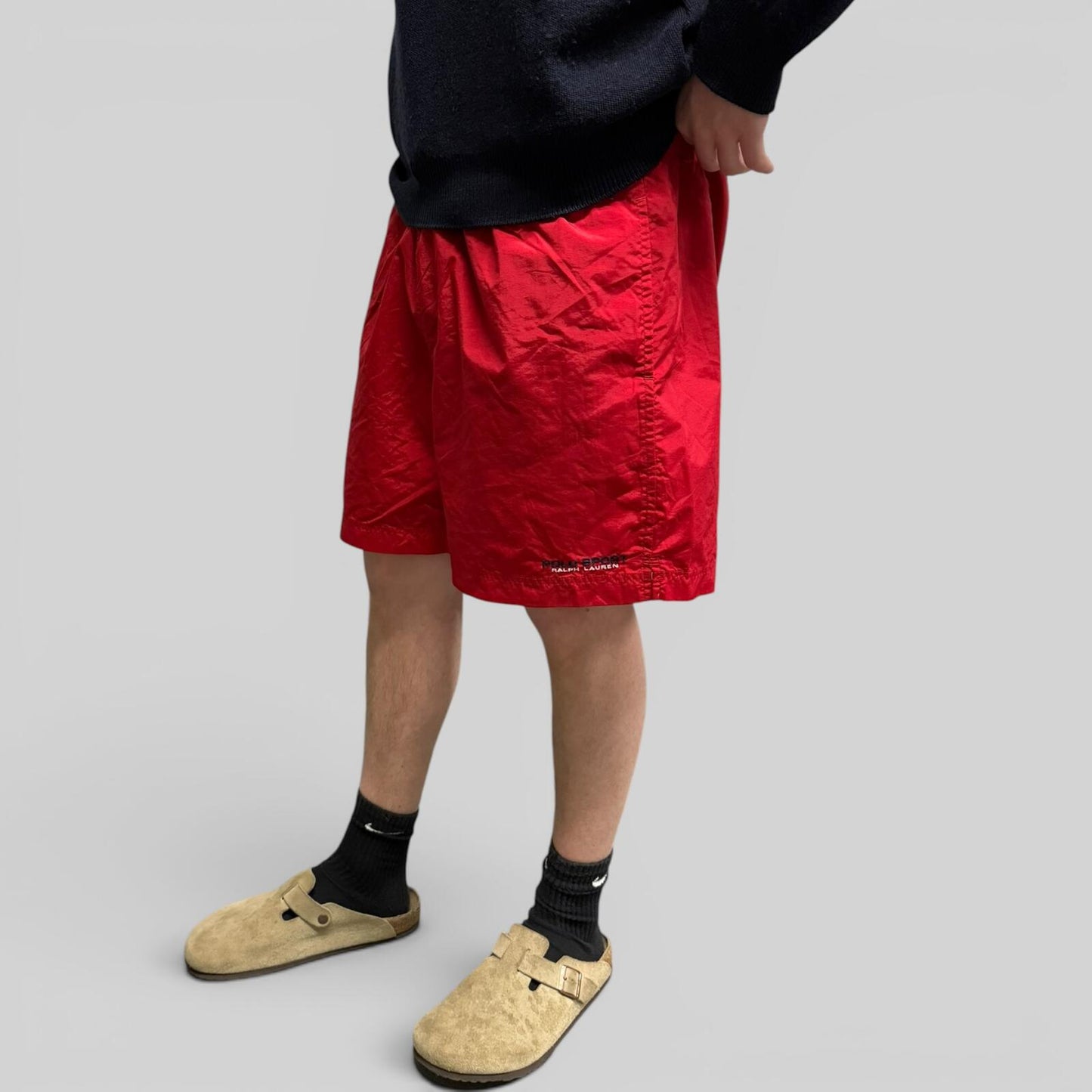 Vintage Ralph Lauren polo sport baggy shorts (L)