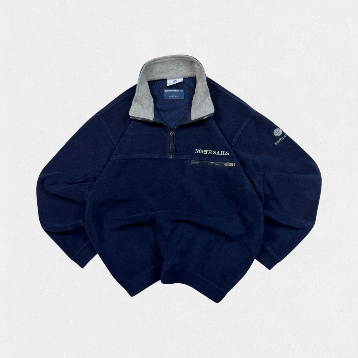 Vintage North Sails quarter zip fleece (M)