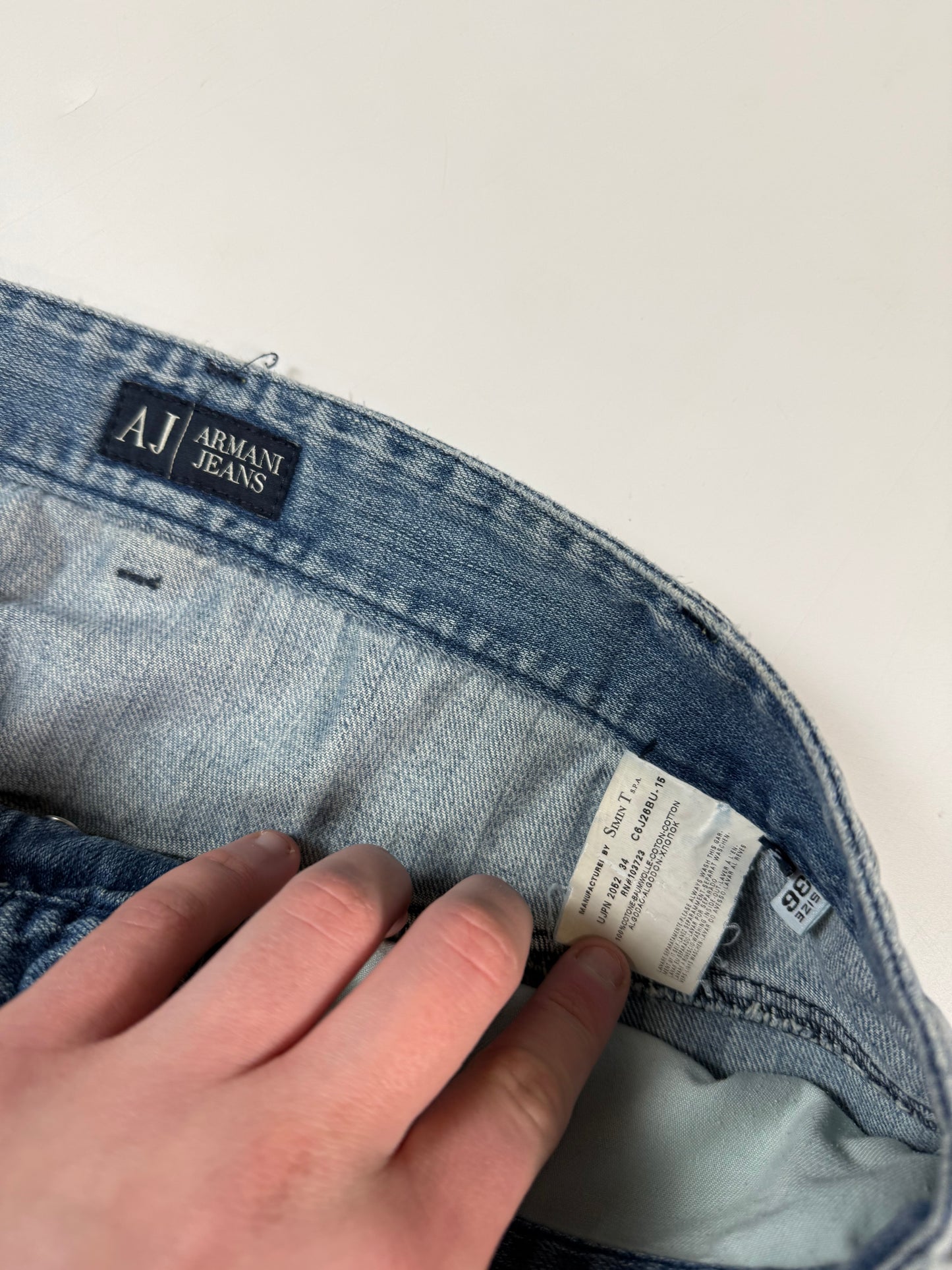 Vintage Armani baggy jeans (W36)