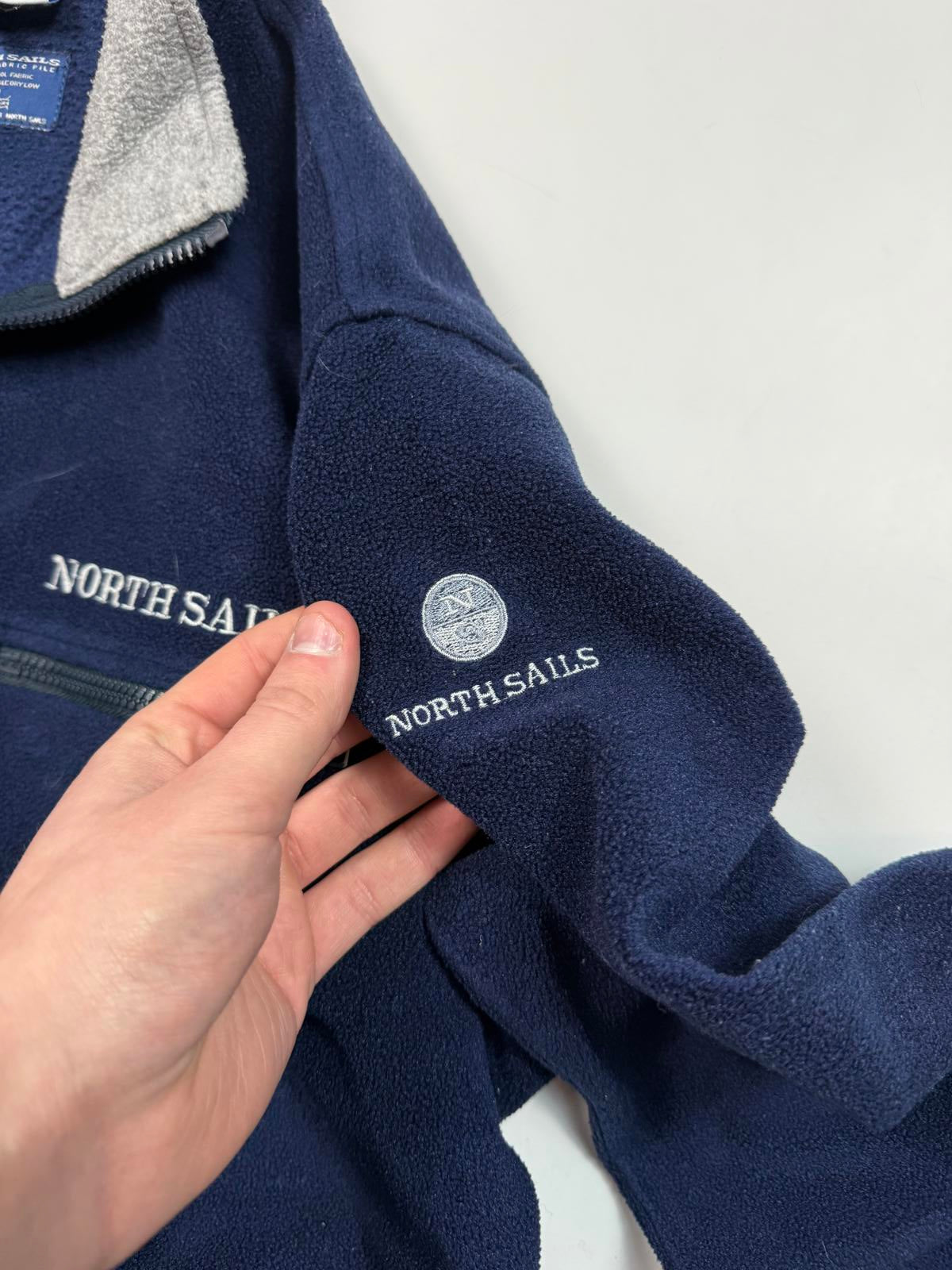 Vintage North Sails quarter zip fleece (M)