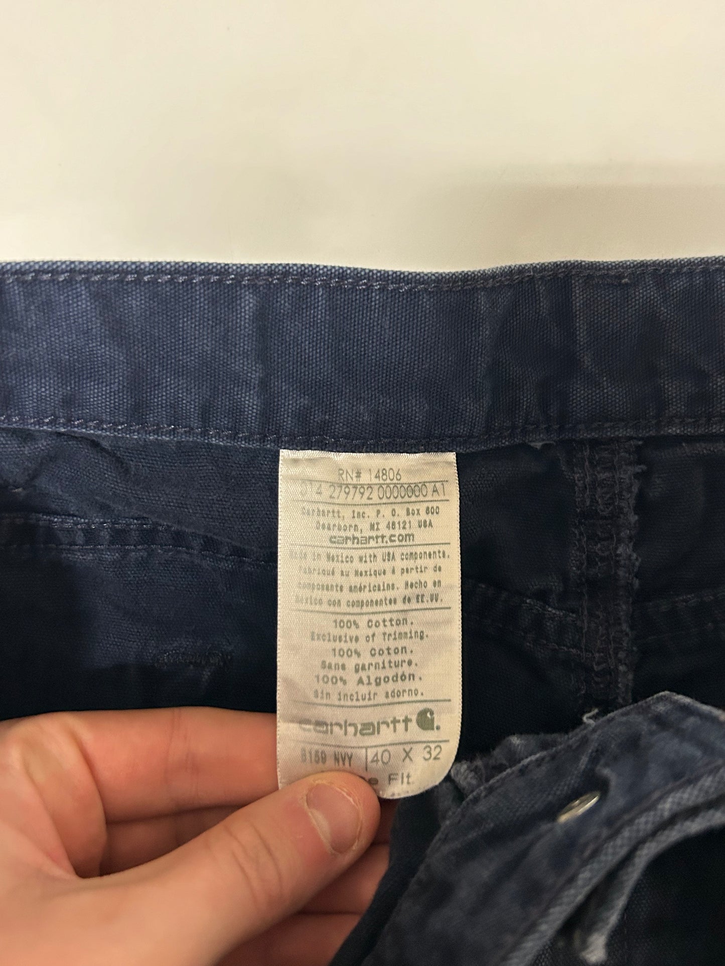Carhartt baggy carpenter pants (W38)