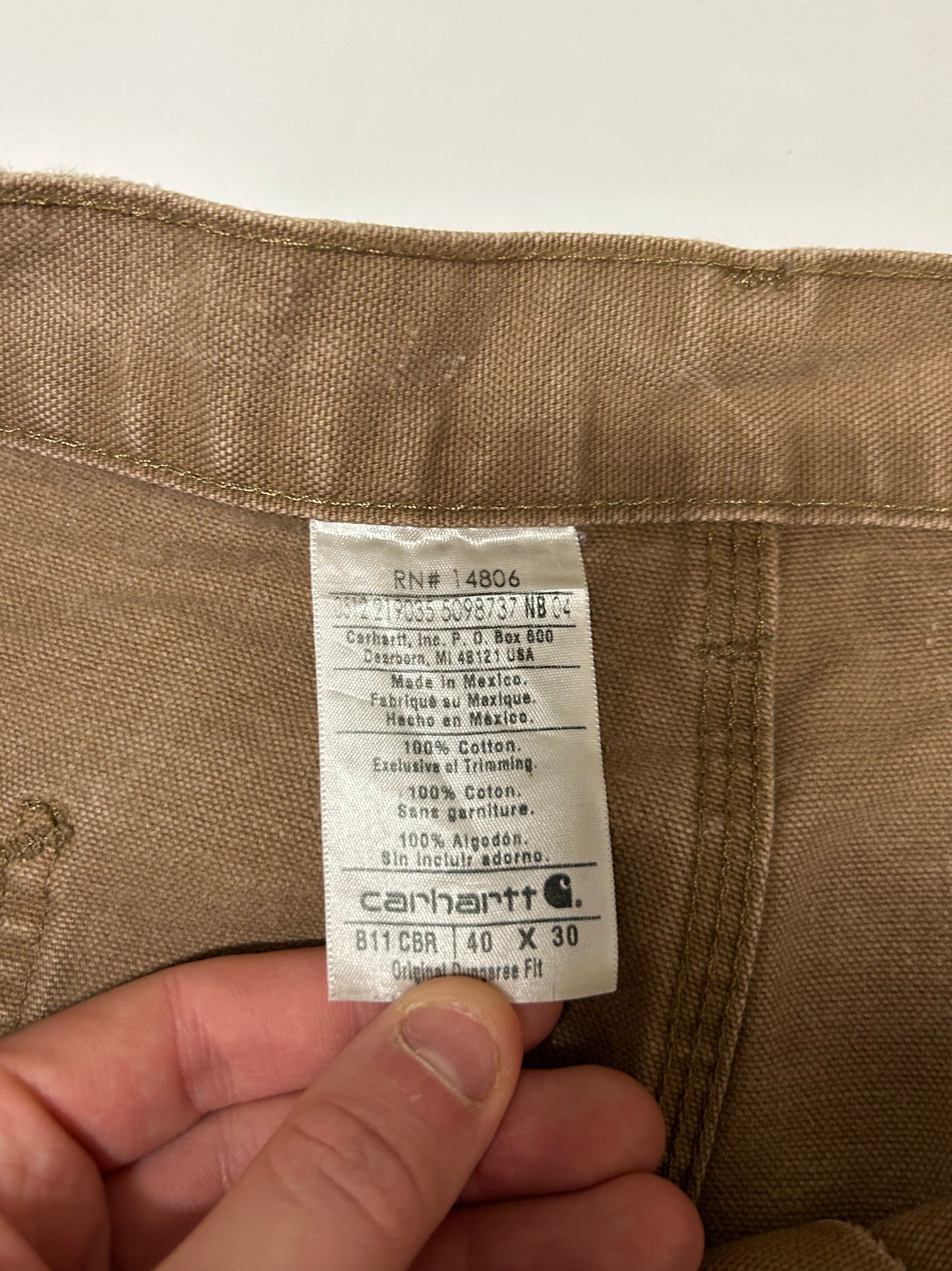 Carhartt baggy carpenter pants (W38)