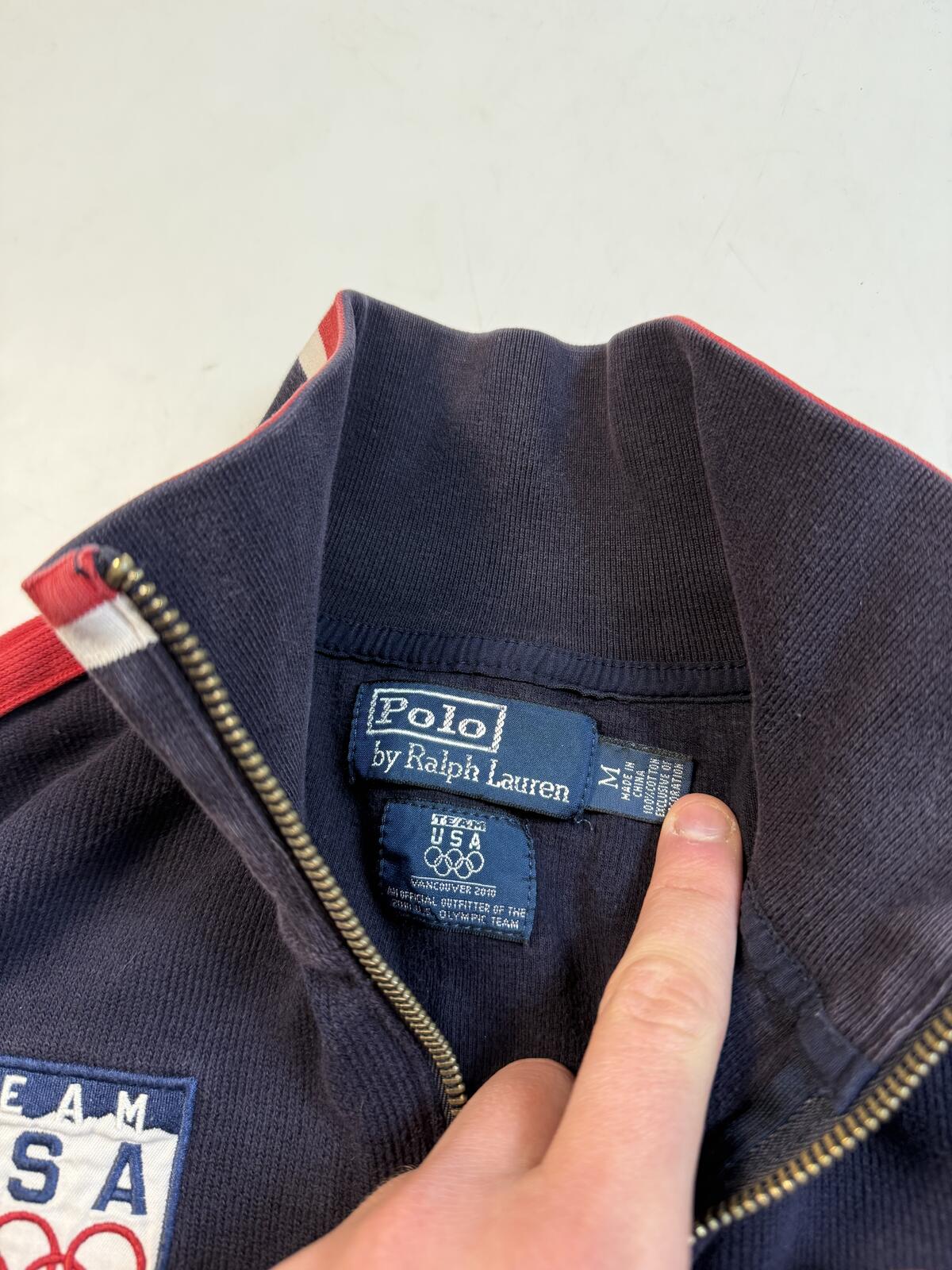 Polo Ralph Lauren Team USA winter olympics quarter zip sweatshirt (M)