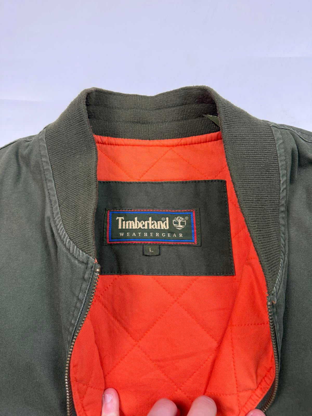 Vintage 90s Timberland vest jacket (L)