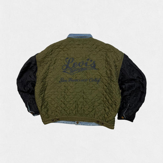 Vintage 90s Levi's reversible denim jacket (XL)