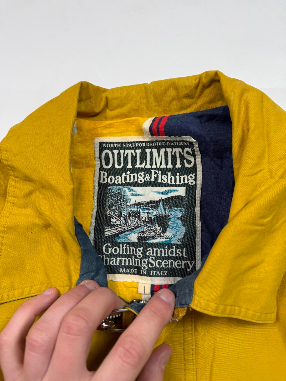 Vintage Fireman chore jacket (L)