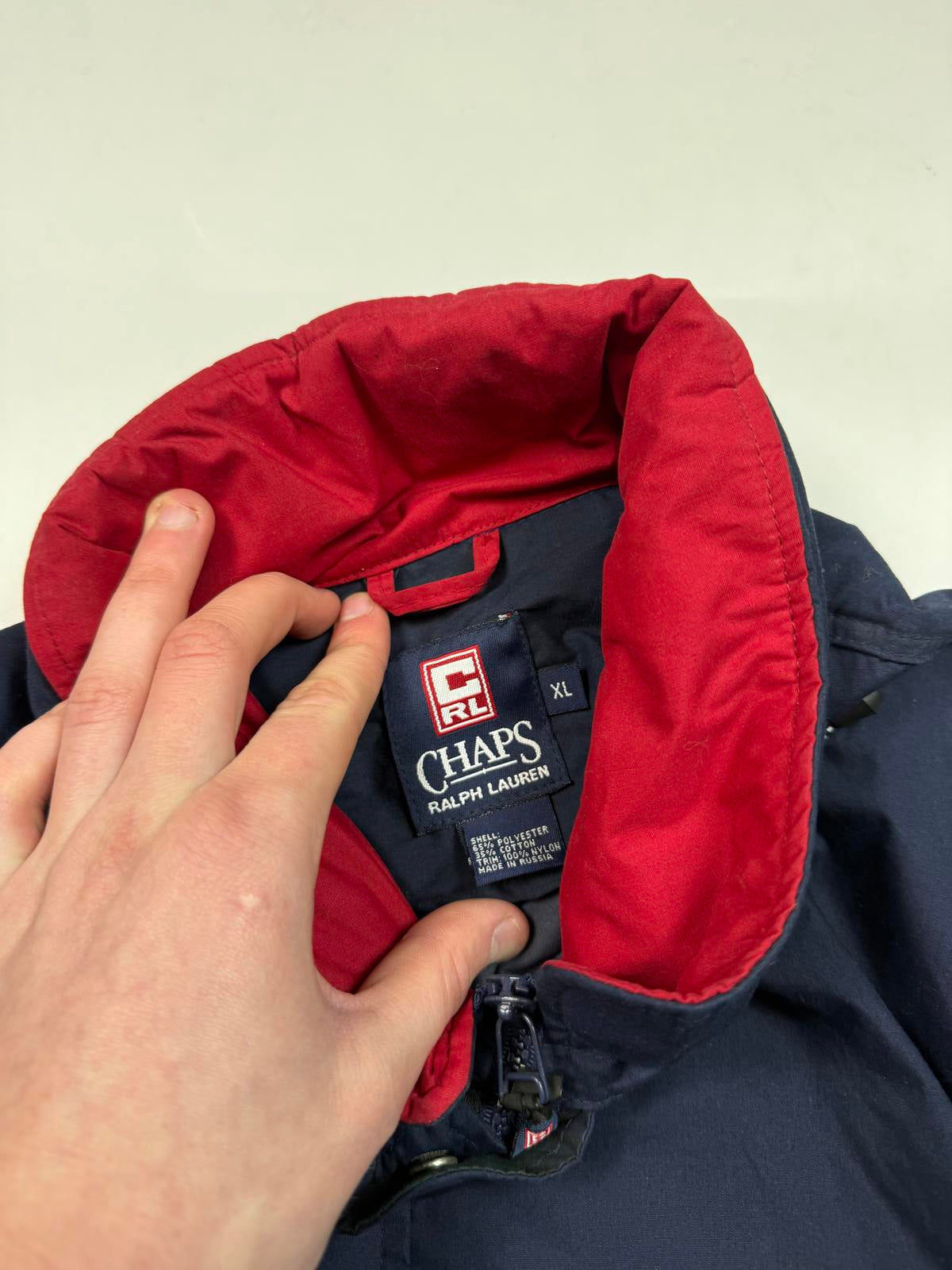 Vintage Chaps Ralph Lauren anorak jacket (XL)