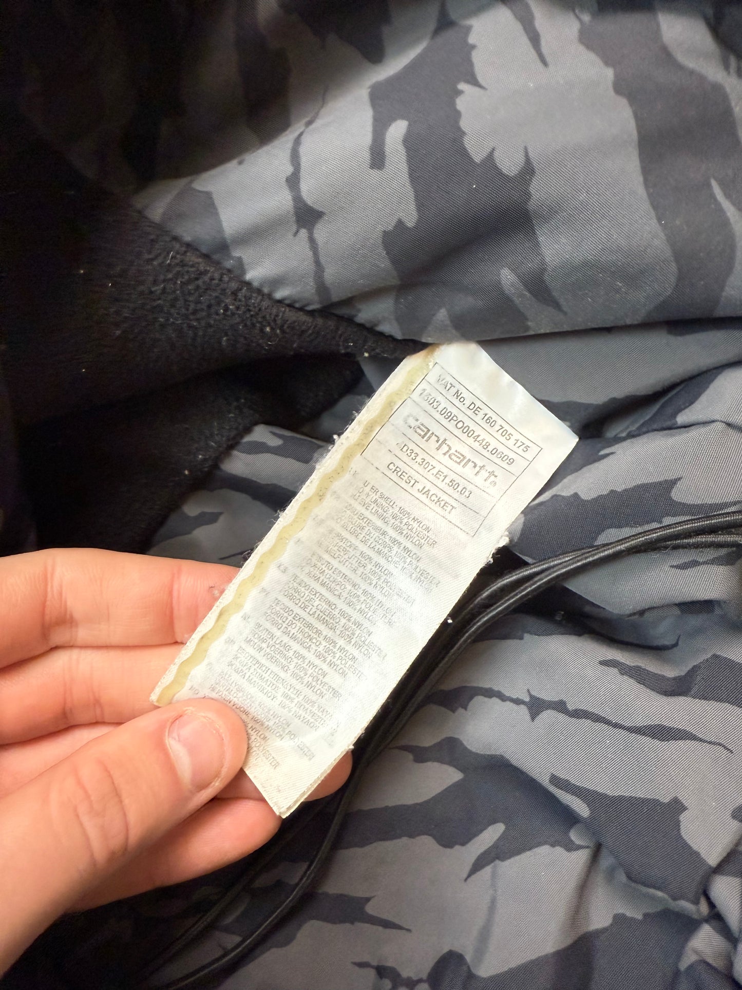 Carhartt WIP hooded crest Jacket (M)