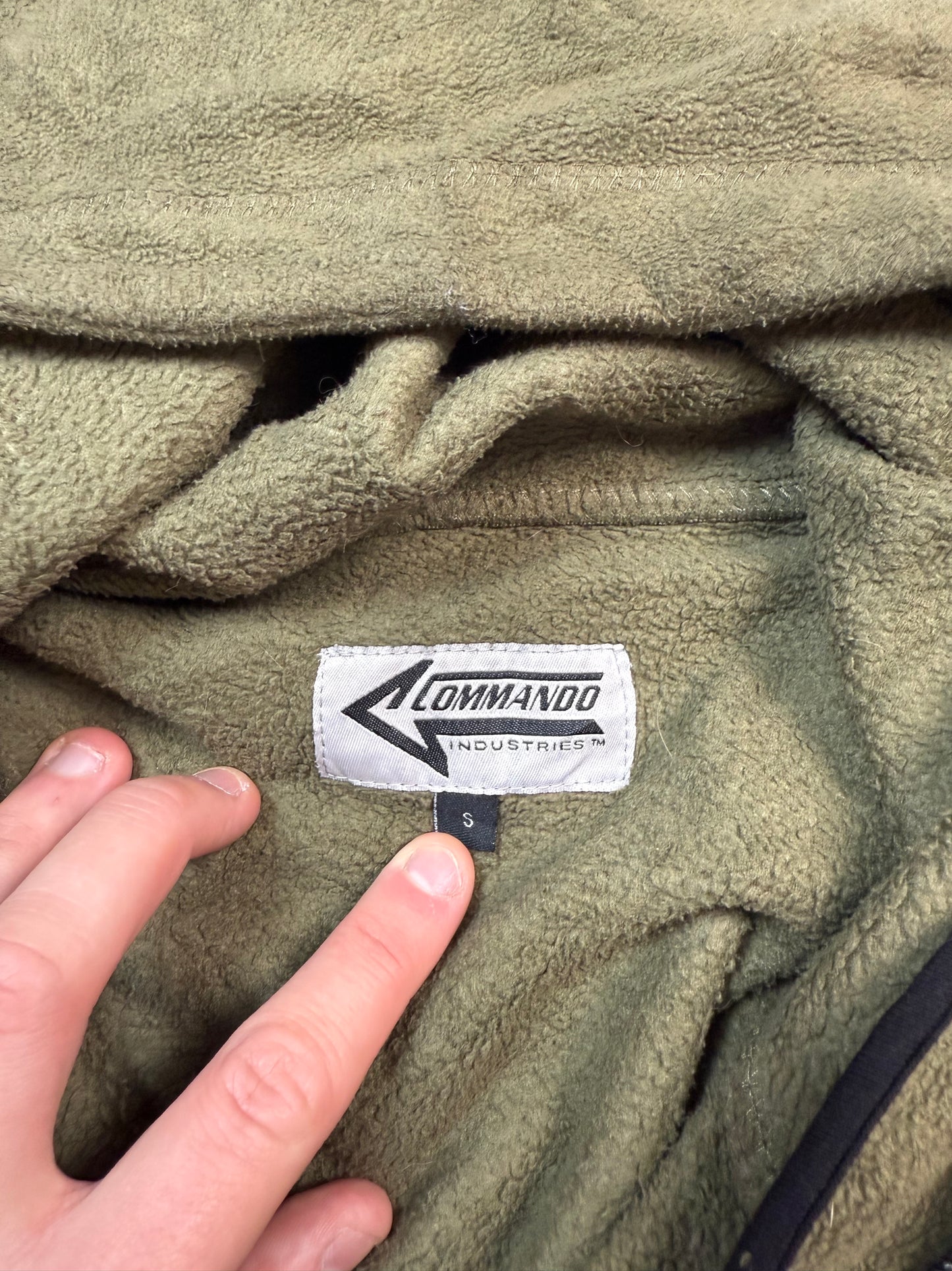 Technical hooded fleece (S)