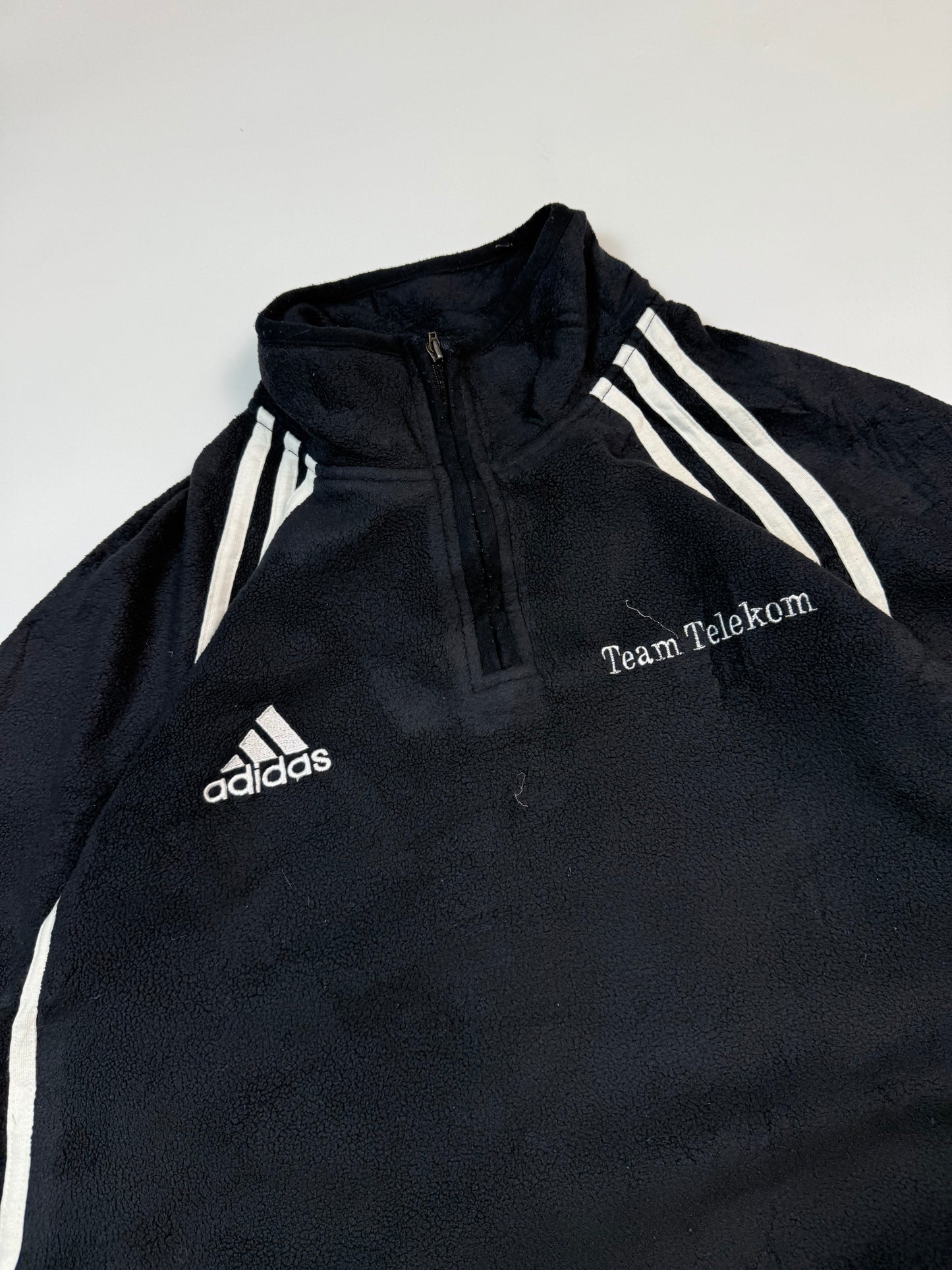 Vintage Adidas quarter zip fleece (M)