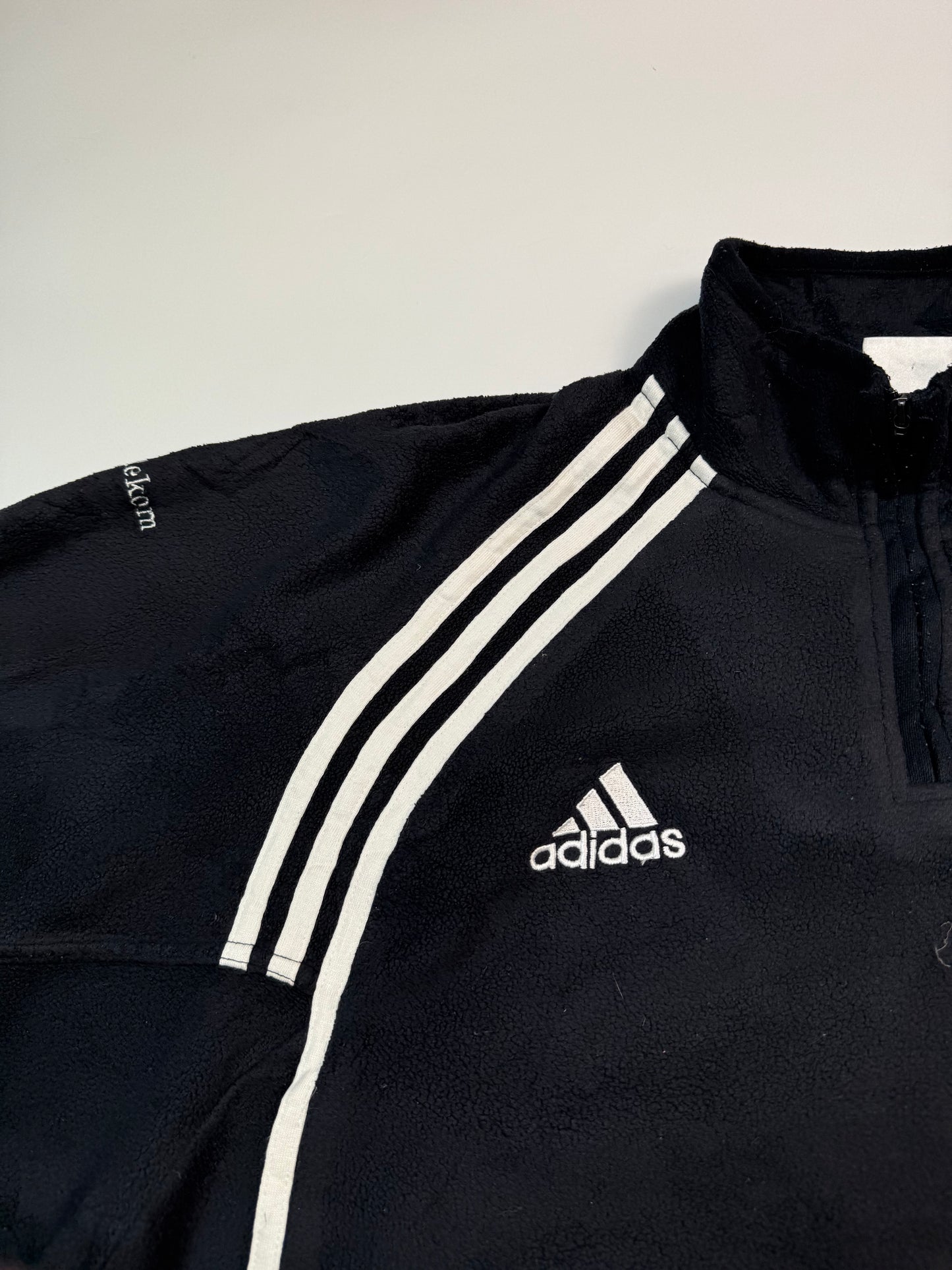 Vintage Adidas quarter zip fleece (M)