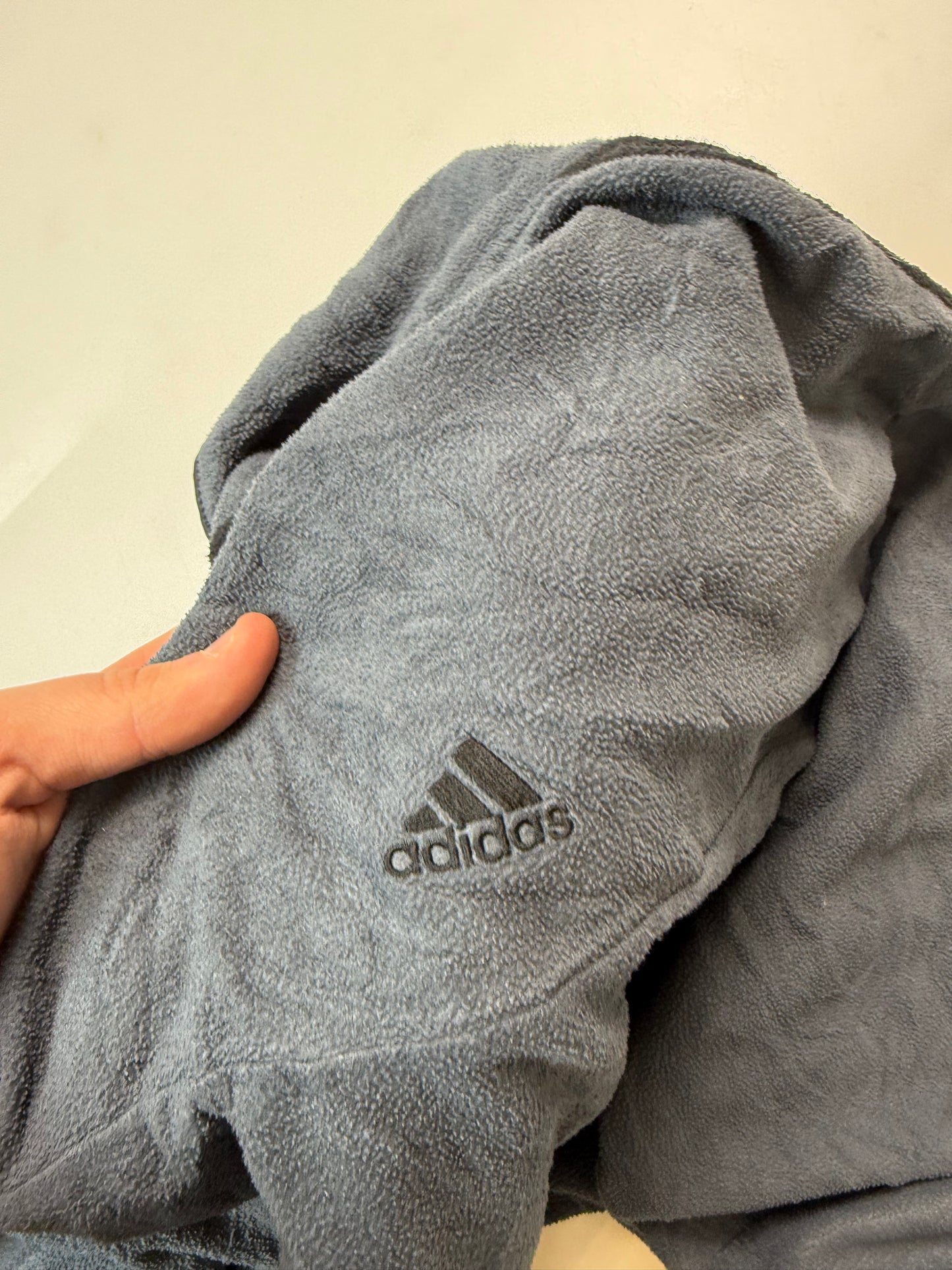Vintage Adidas full zip up fleece (S)