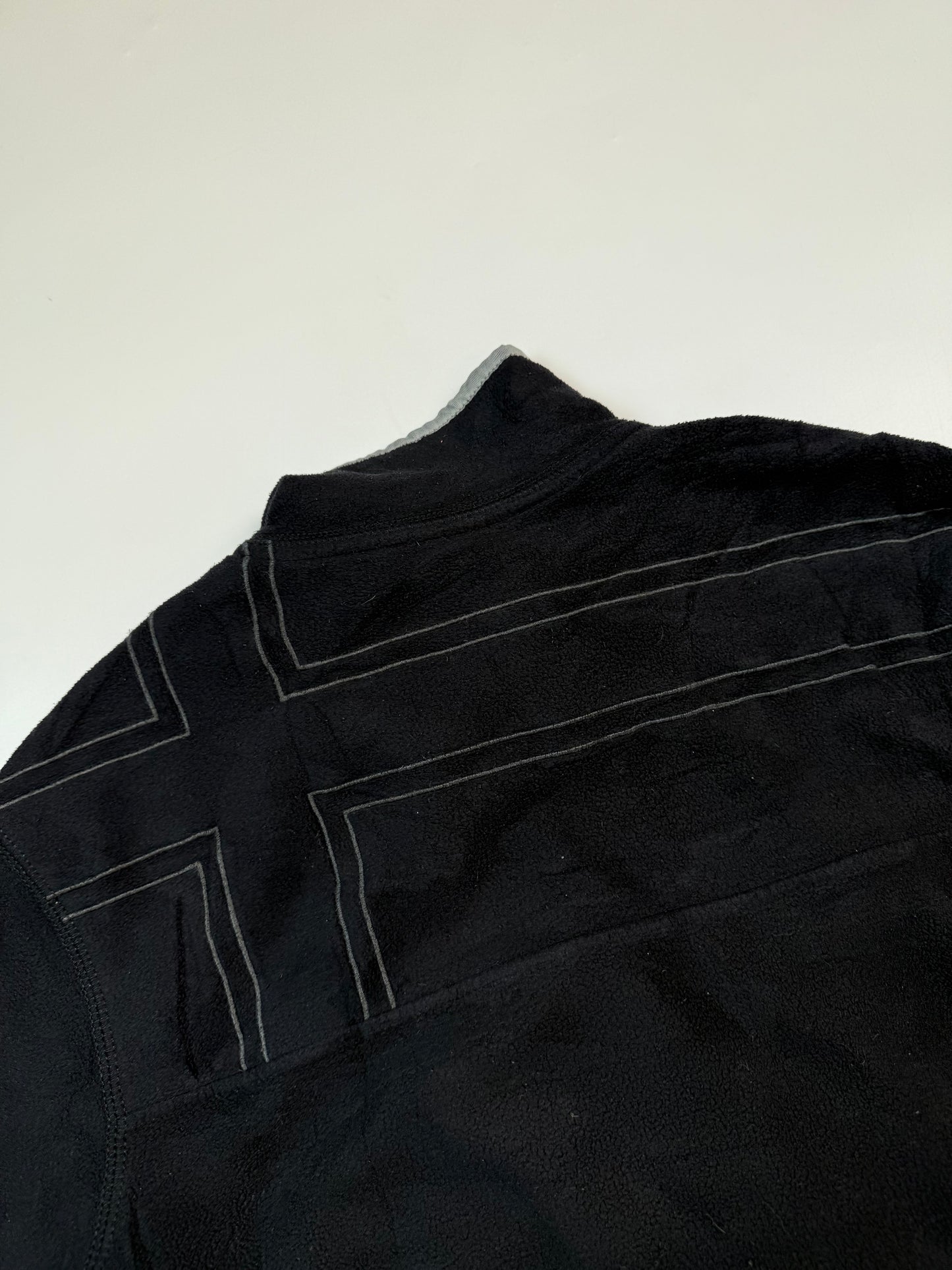 Napapijri spell out quarter zip fleece (M)