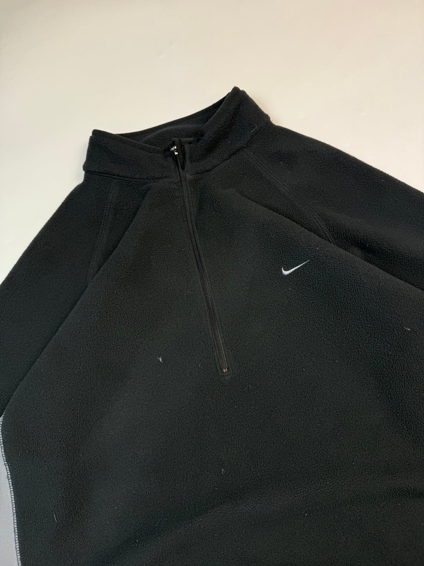 Vintage Nike mini swoosh quarter zip fleece (XXL)