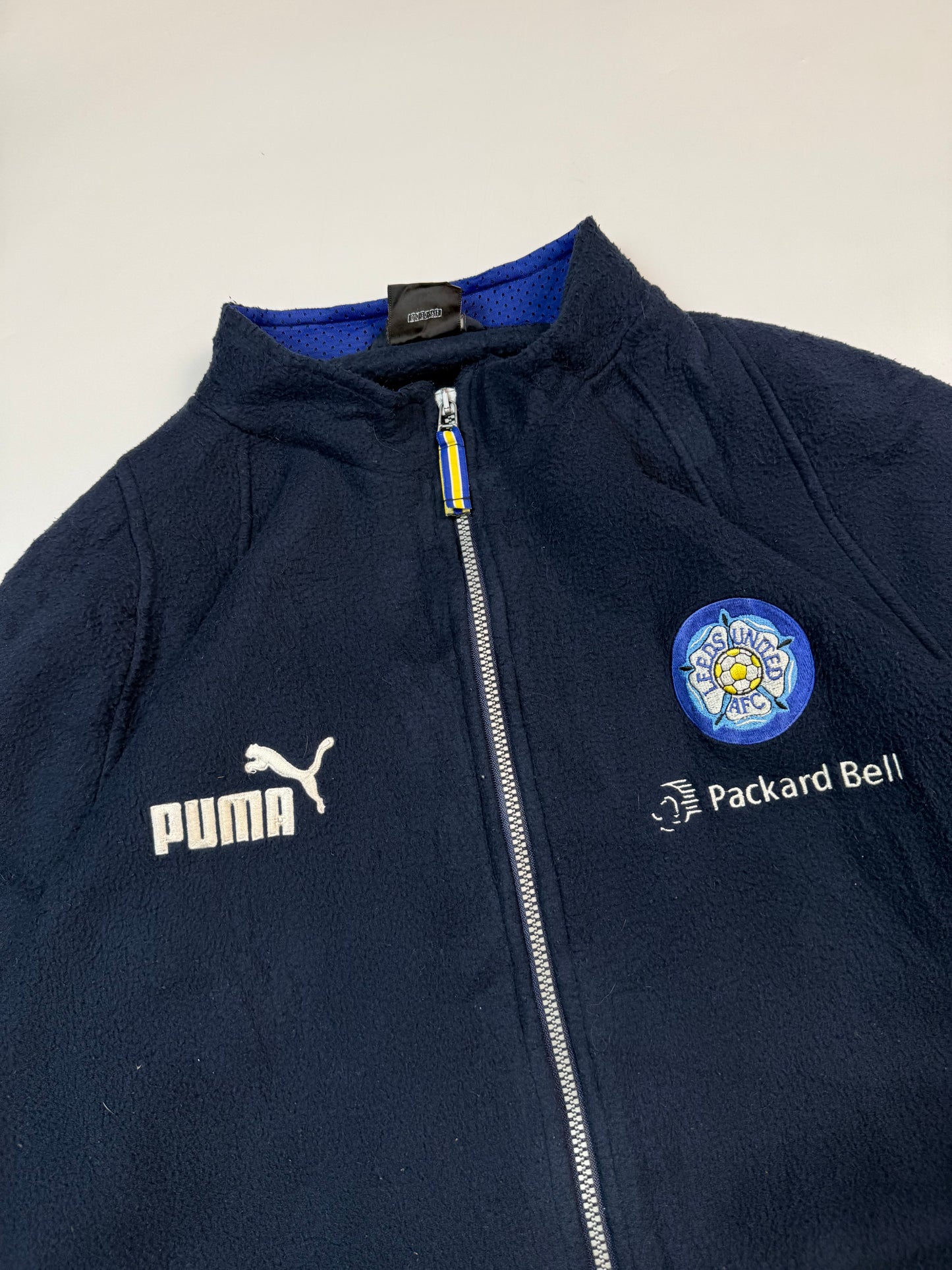 Vintage 90s Leeds United Puma football fleece (L)