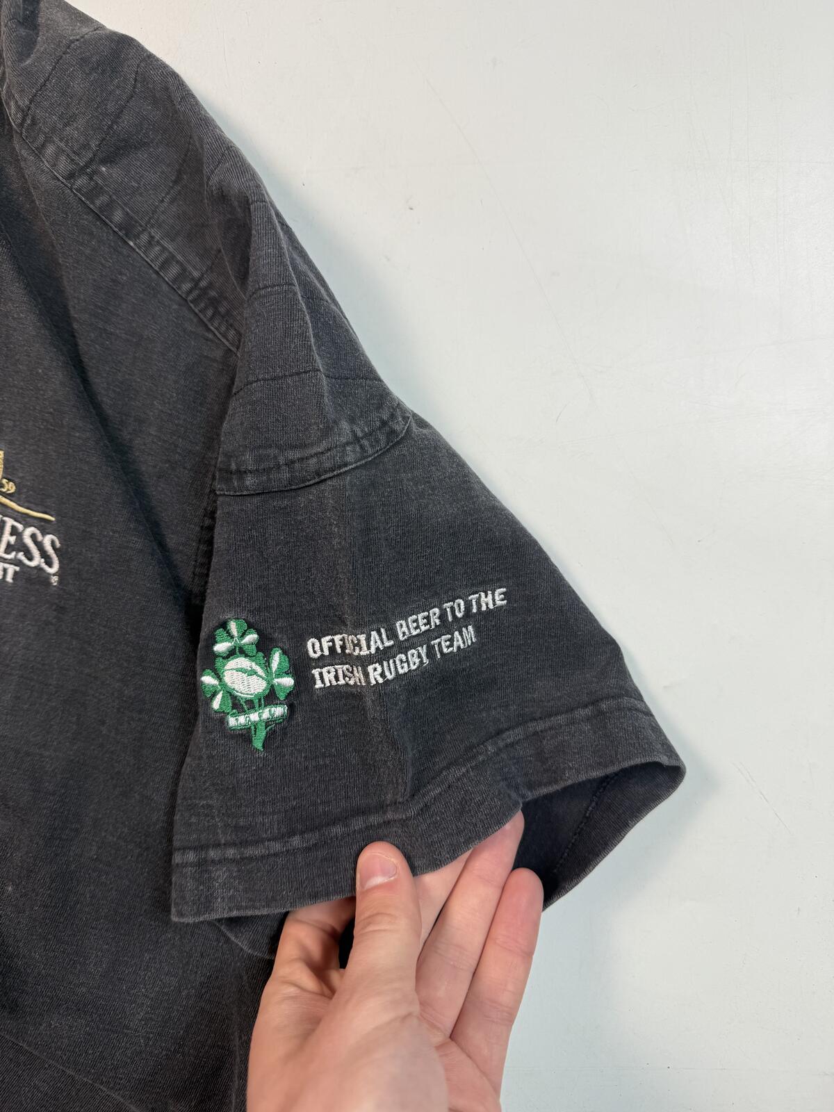 Vintage Ireland 2006 Guinness rugby polo shirt (L)