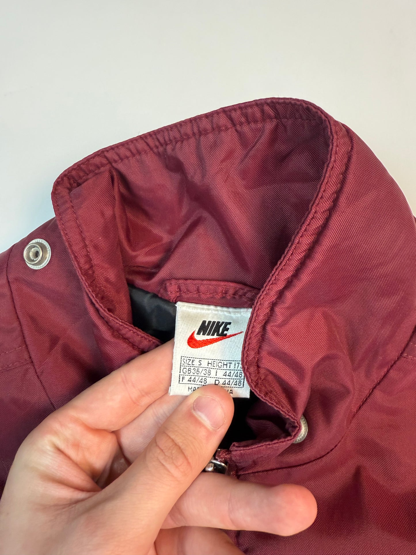 Vintage 90s Nike backswoosh jacket (S)