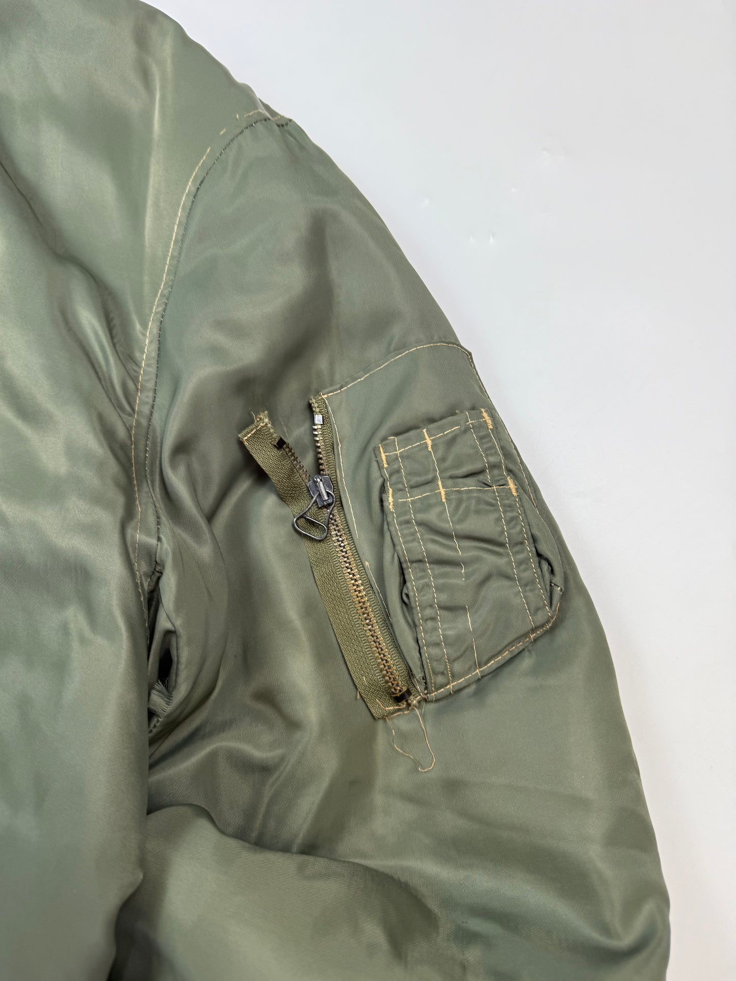 Vintage Casucci MA-1 bomber jacket (M)