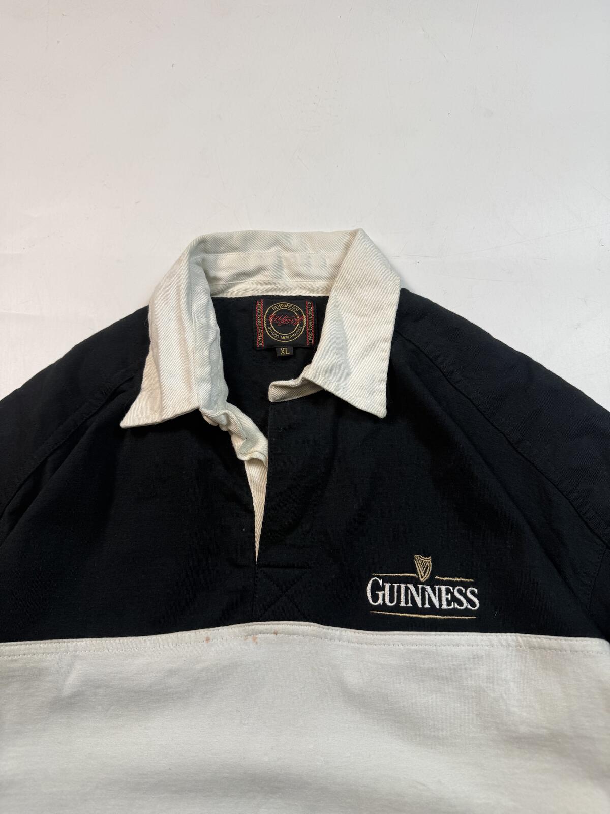 Vintage Guinness rugby polo shirt (XL)