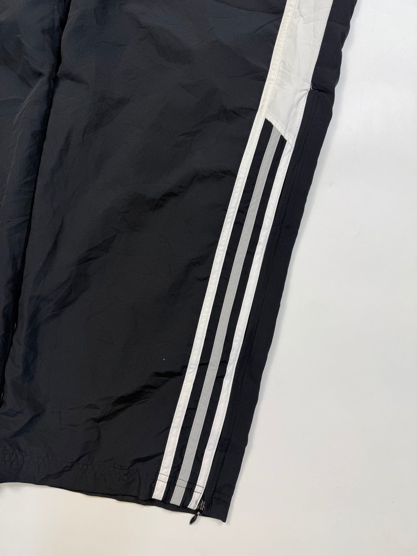 Vintage Adidas side stripe baggy track pants (XL)