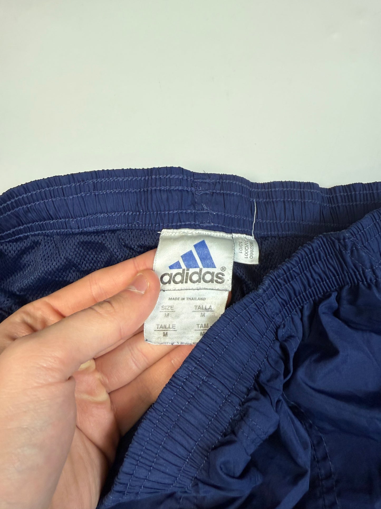 Vintage Adidas baggy side stripe track pants (M)