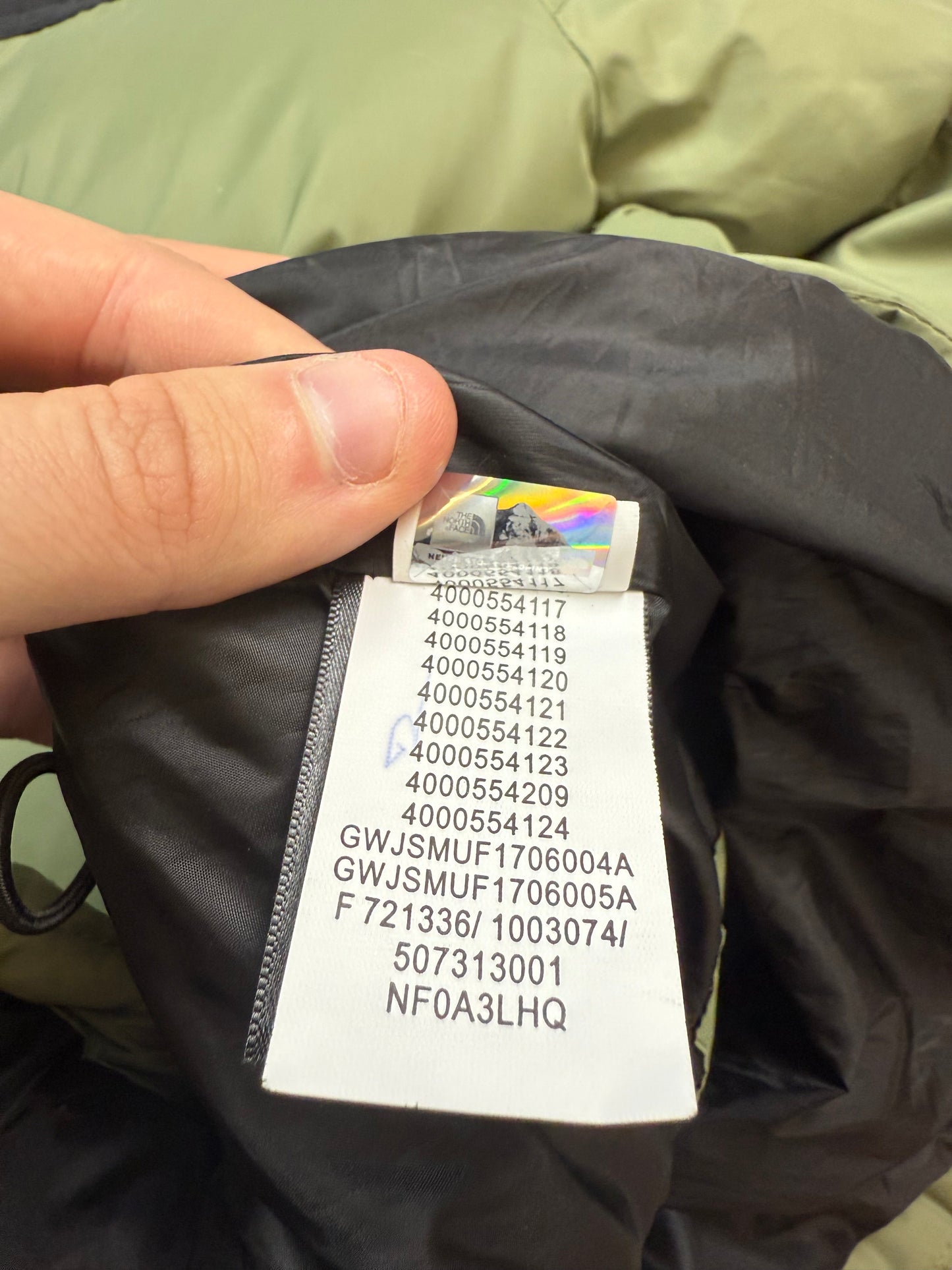 The North Face Nuptse 700 puffer jacket (M)