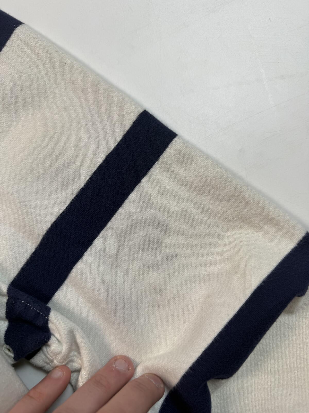 Vintage Polo Ralph Lauren striped rugby polo (L)