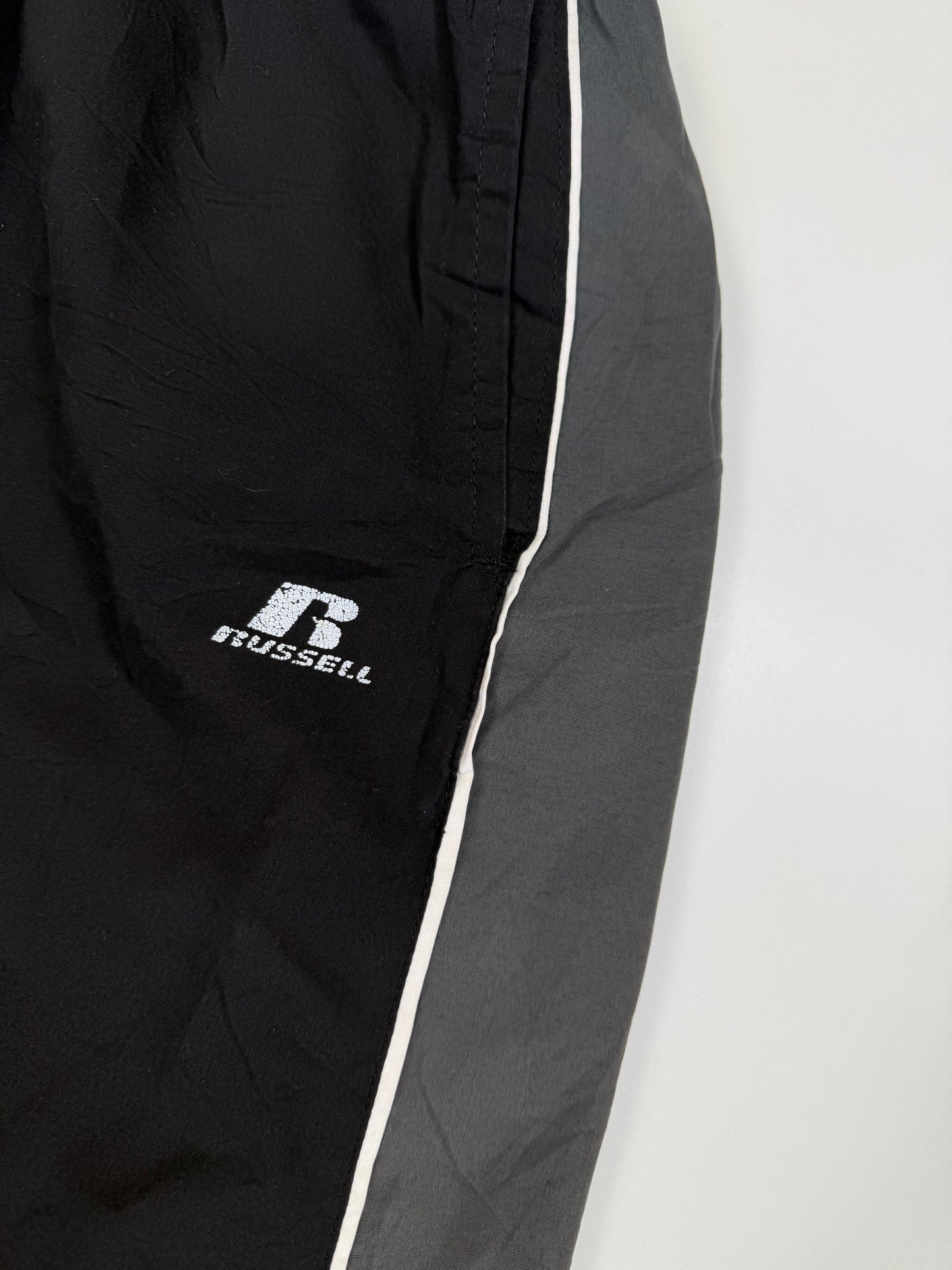 Vintage Russell athletic side stripe baggy track pants (L)