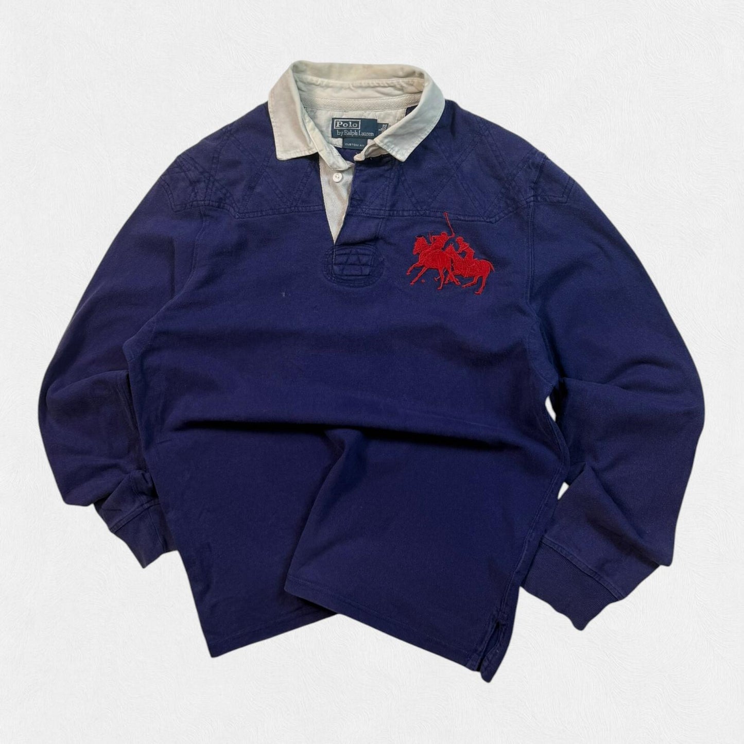 Vintage 90s Polo Ralph Lauren rugby polo (L)