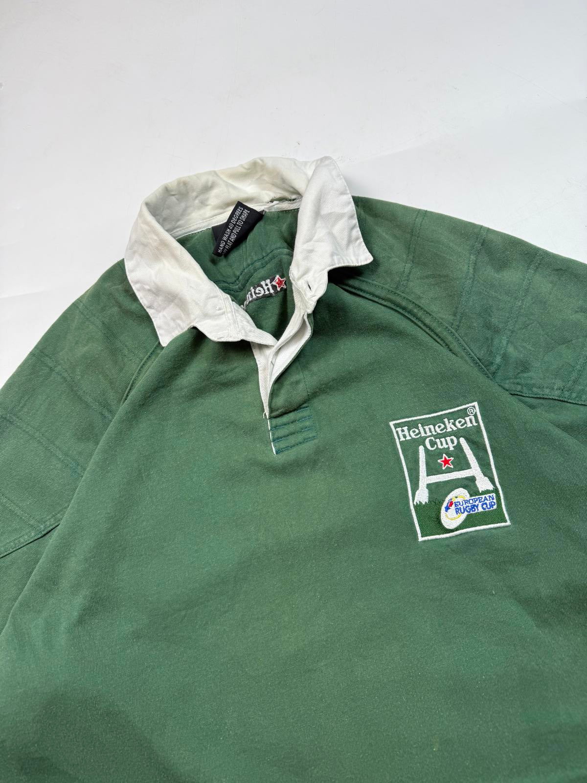Vintage 90s Heineken rugby union shirt (L)
