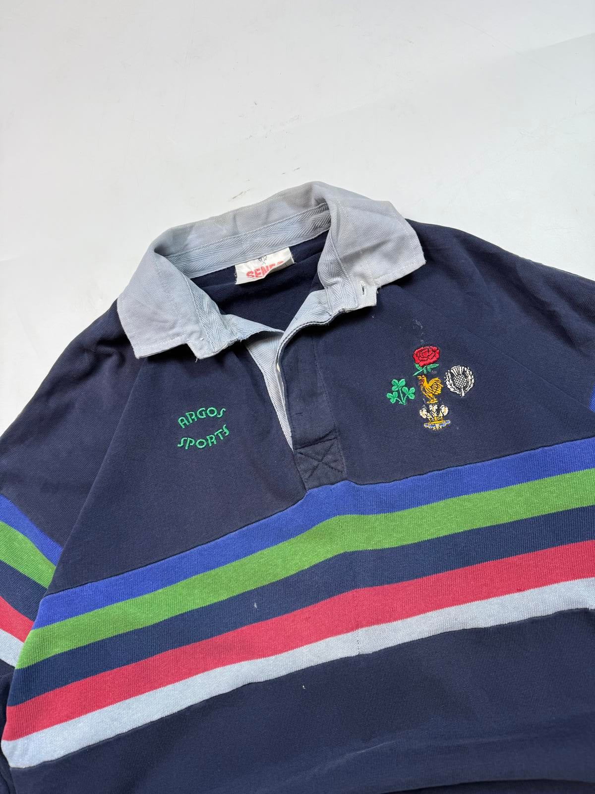 Vintage 90s five nations rugby union shirt (L)