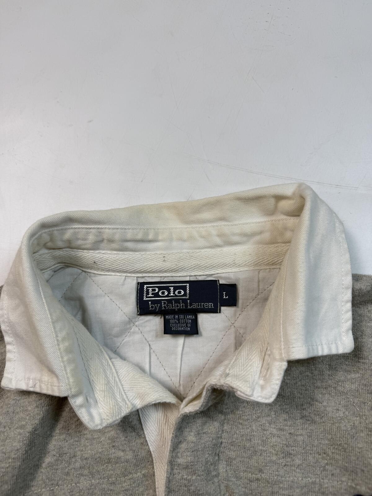 Vintage Ralph Lauren big pony rugby polo shirt (L)