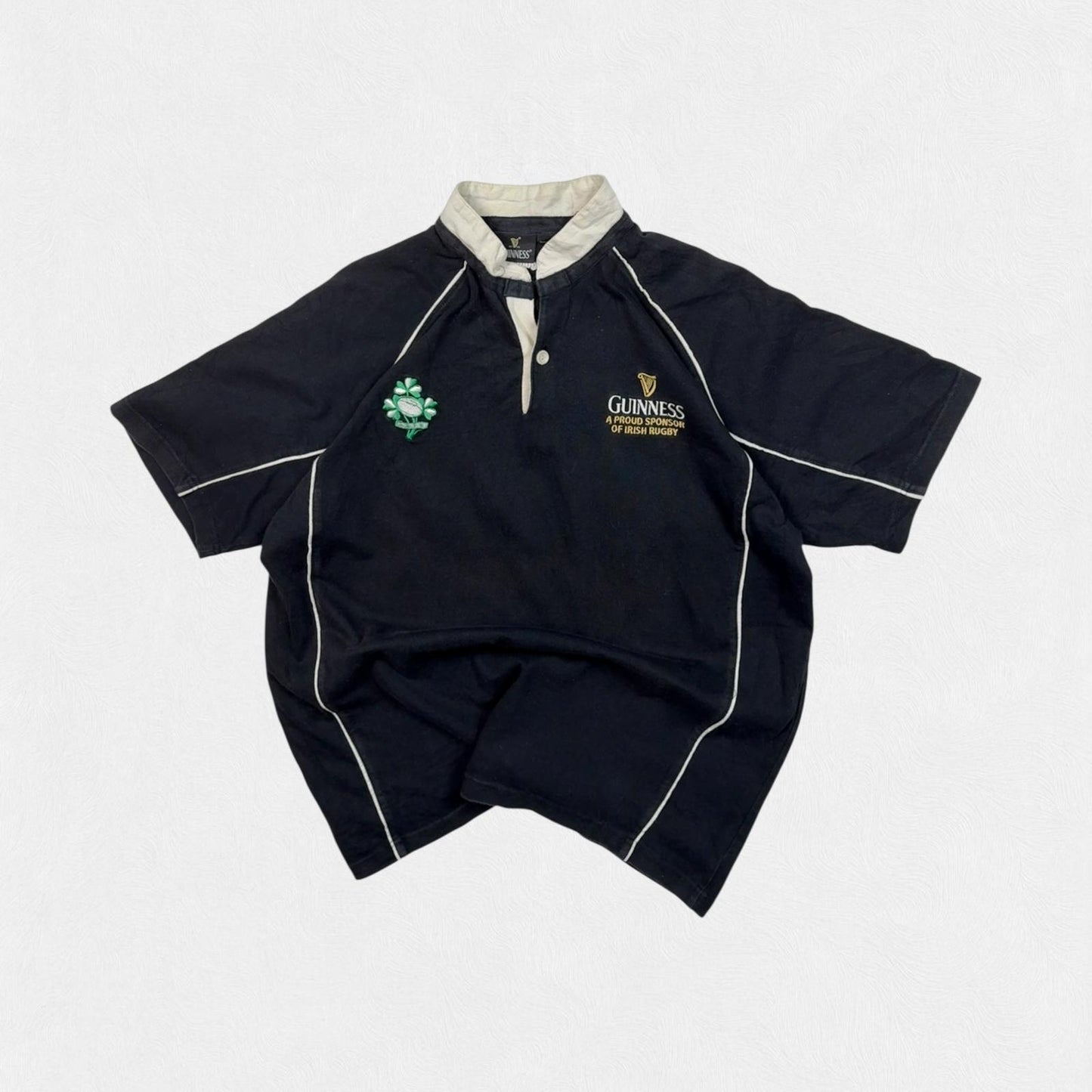 Vintage Guinness Ireland rugby union shirt (M)