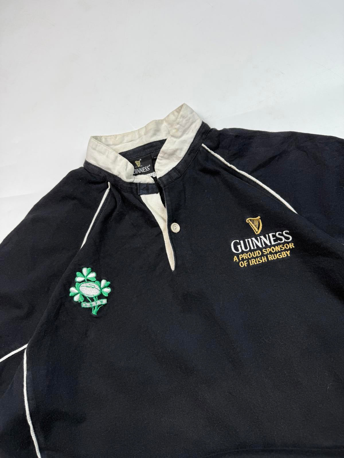 Vintage Guinness Ireland rugby union shirt (M)