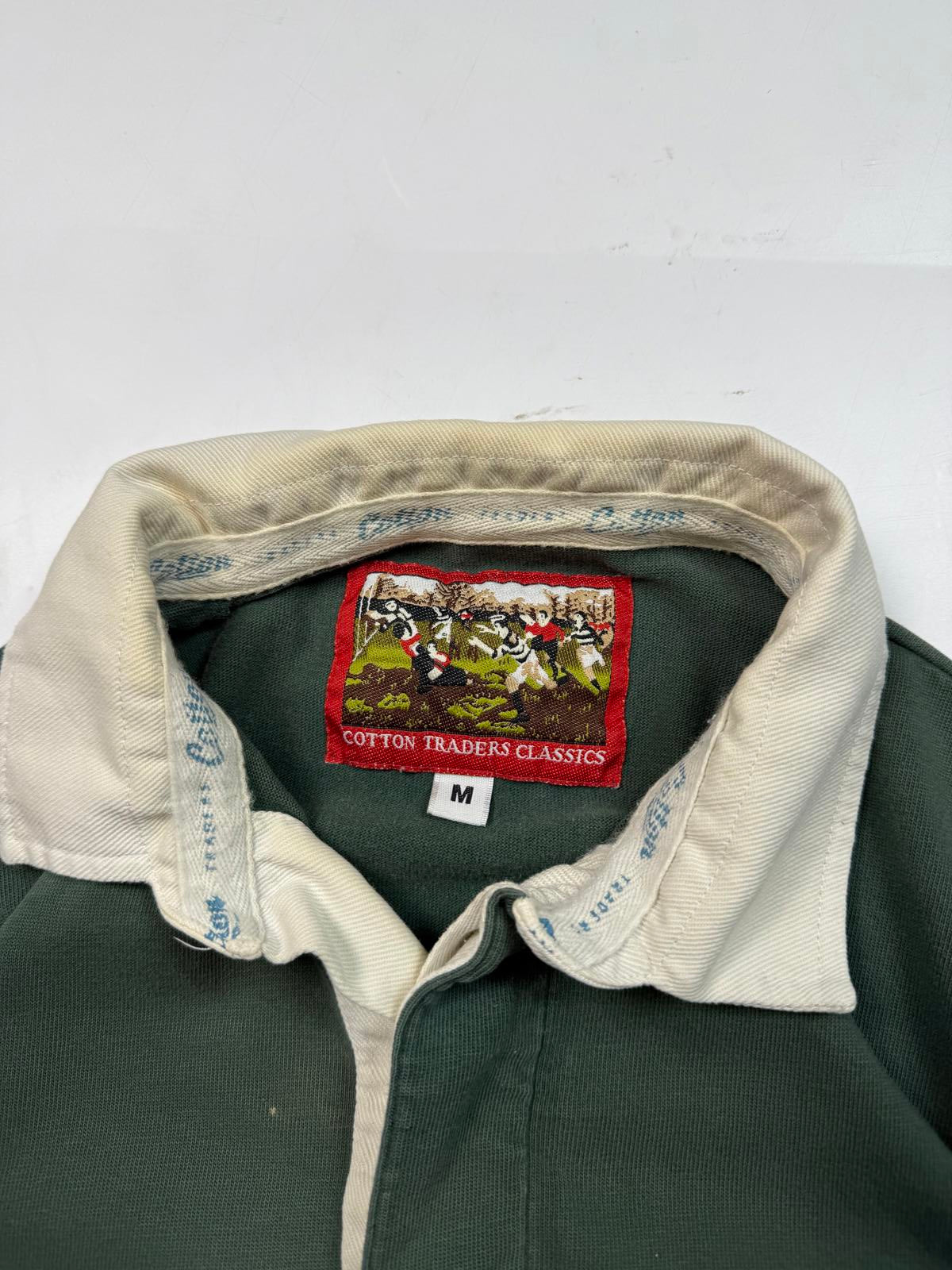 Vintage 90s Ireland cotton traders rugby shirt (M)