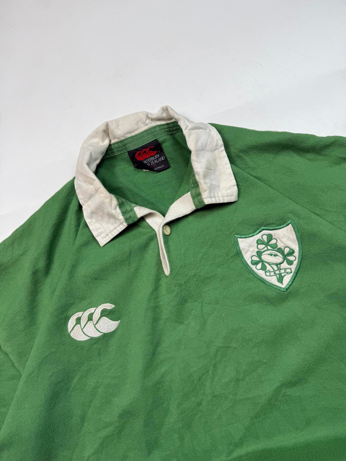 Vintage Ireland 2001/02 Canterbury rugby shirt (XL)