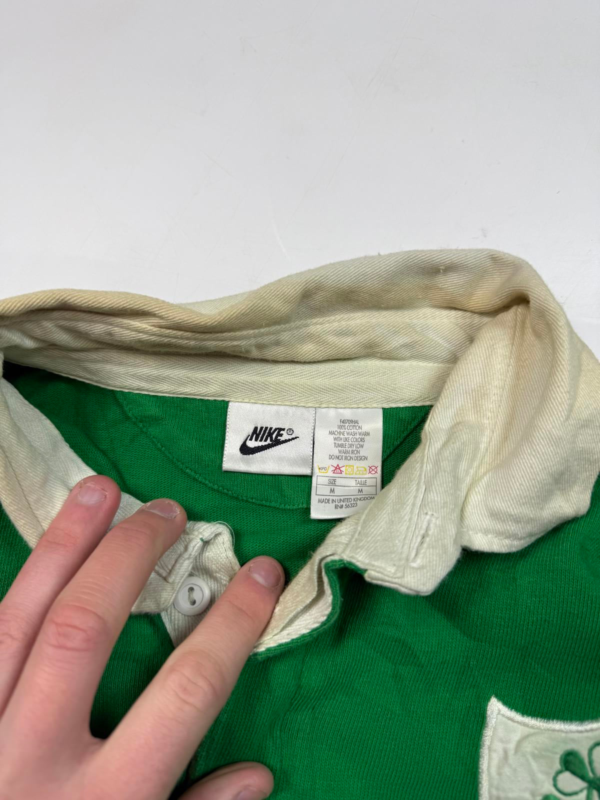 Vintage Ireland 1993-95 Nike rugby union shirt (M)