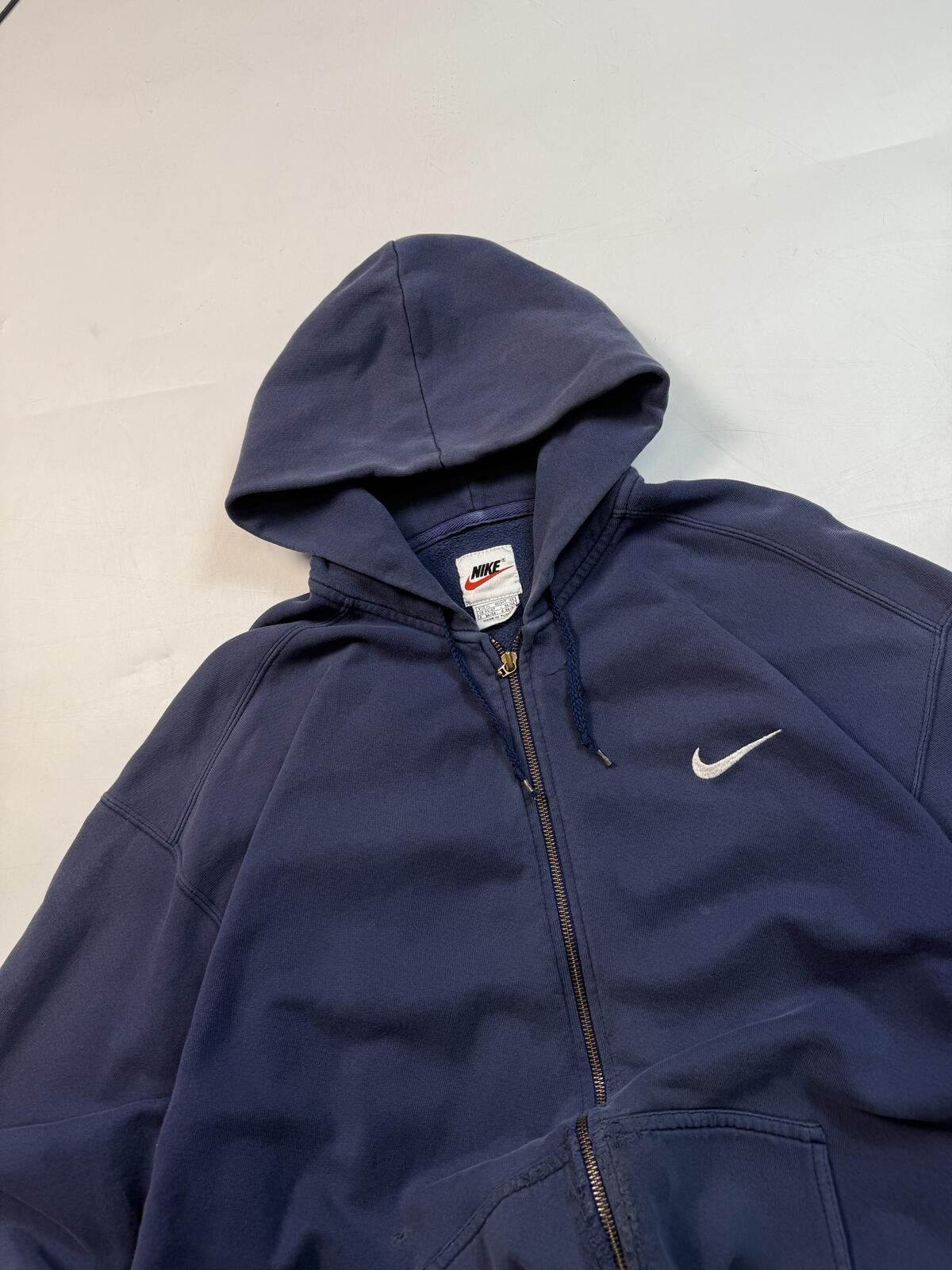 Vintage 90s Nike full zip hoodie (XL)