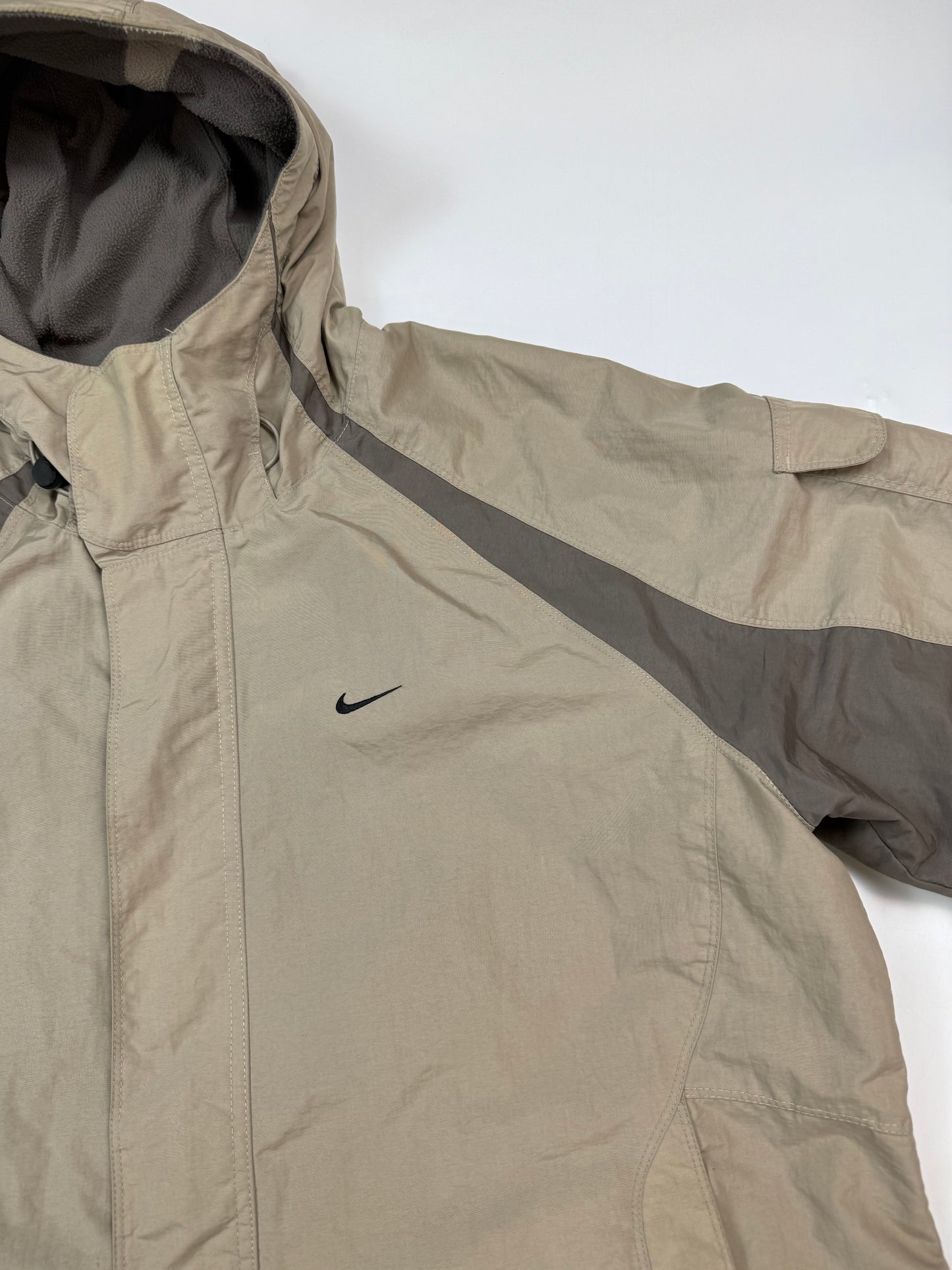Vintage Nike reversible fleece rain jacket (L)