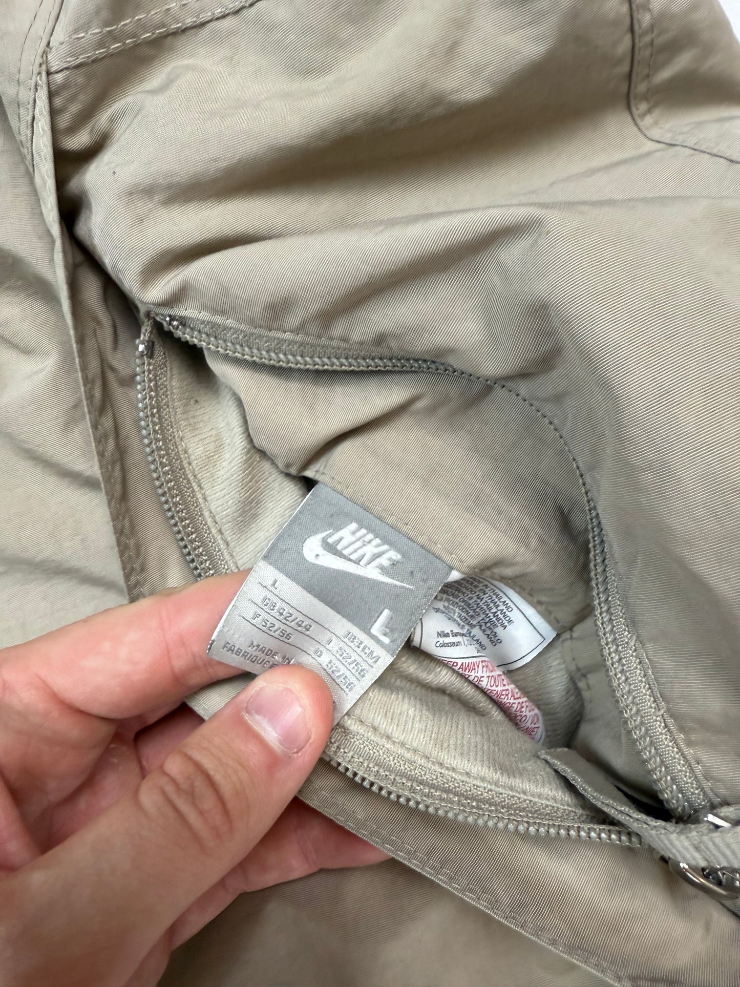 Vintage Nike reversible fleece rain jacket (L)
