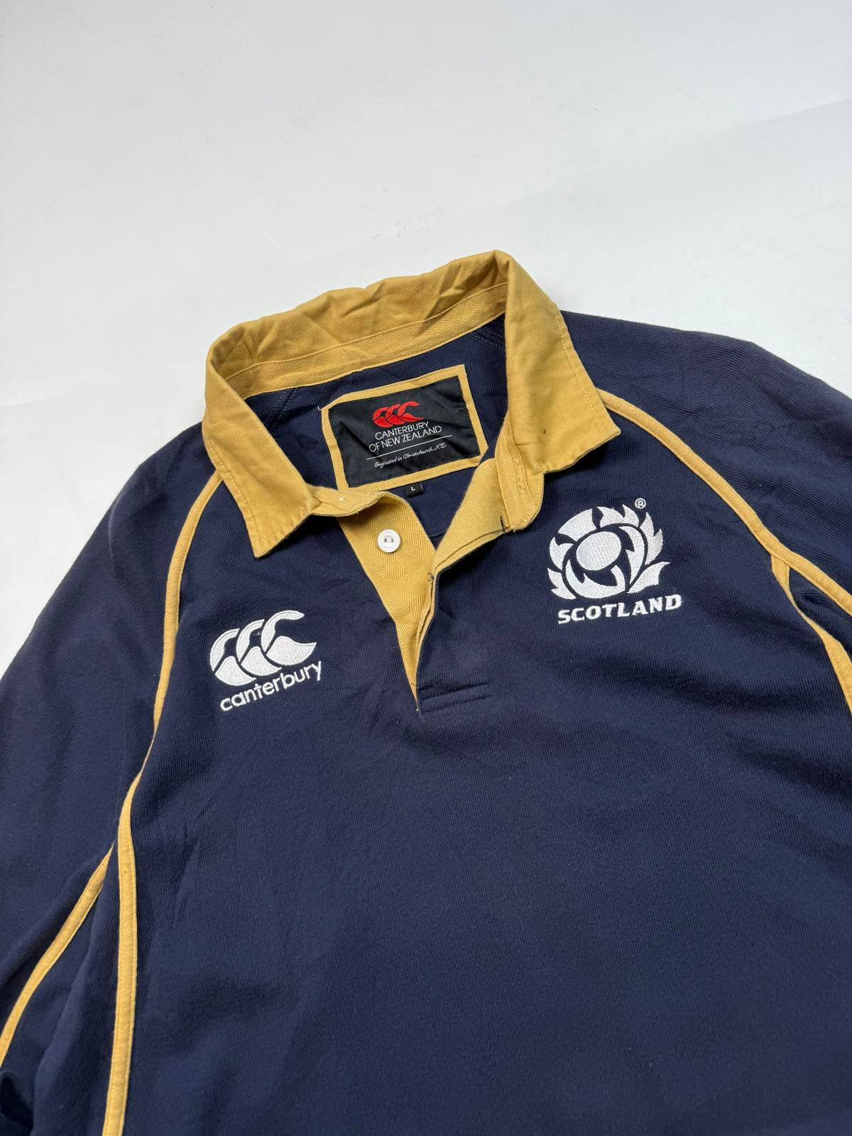 Scotland 2012/13 Canterbury rugby union shirt (L)