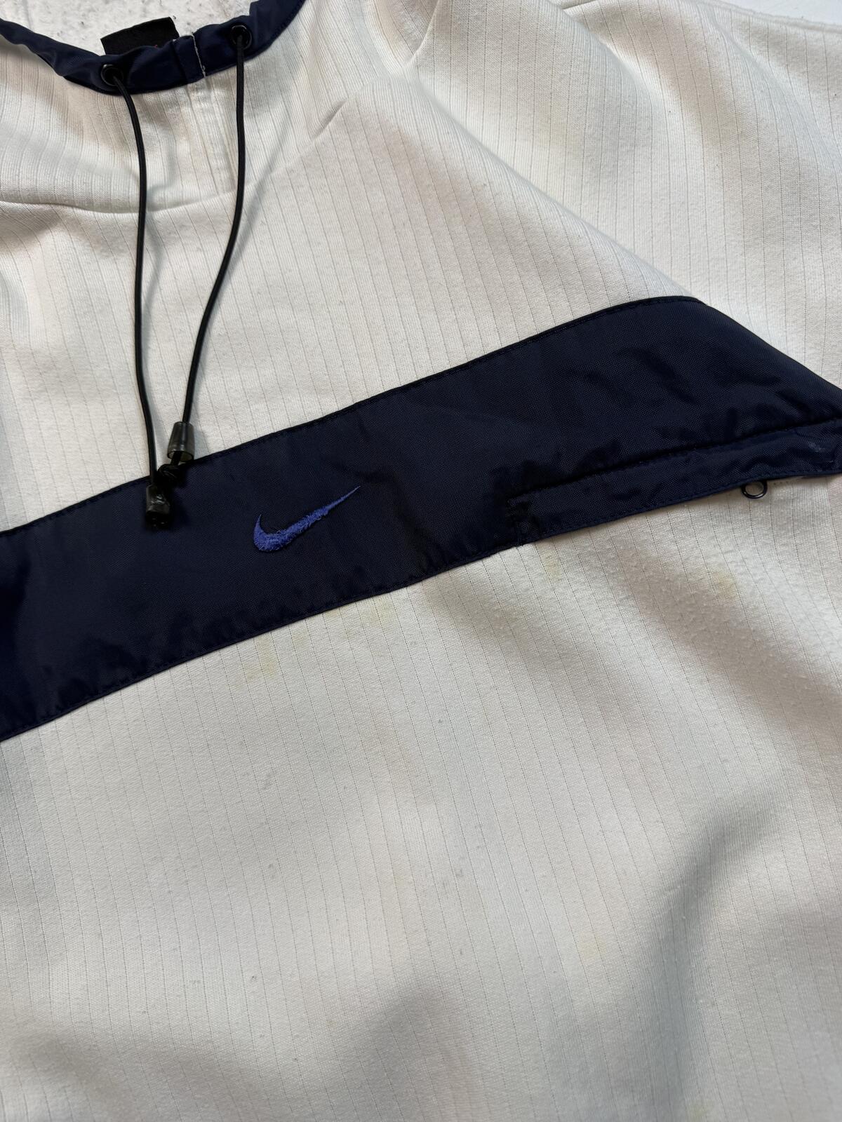 Vintage 90s Nike centre swoosh ninja hoodie