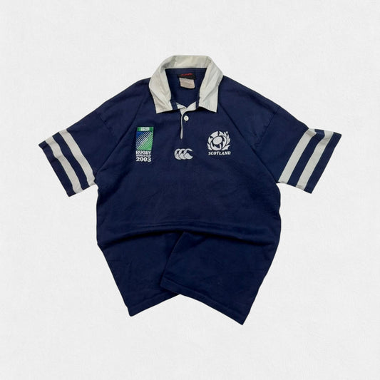 Vintage Scotland 2003 world cup Canterbury rugby shirt (L)