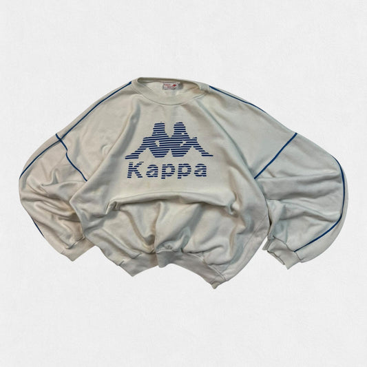 Vintage 80s Kappa centre logo sweatshirt (M)