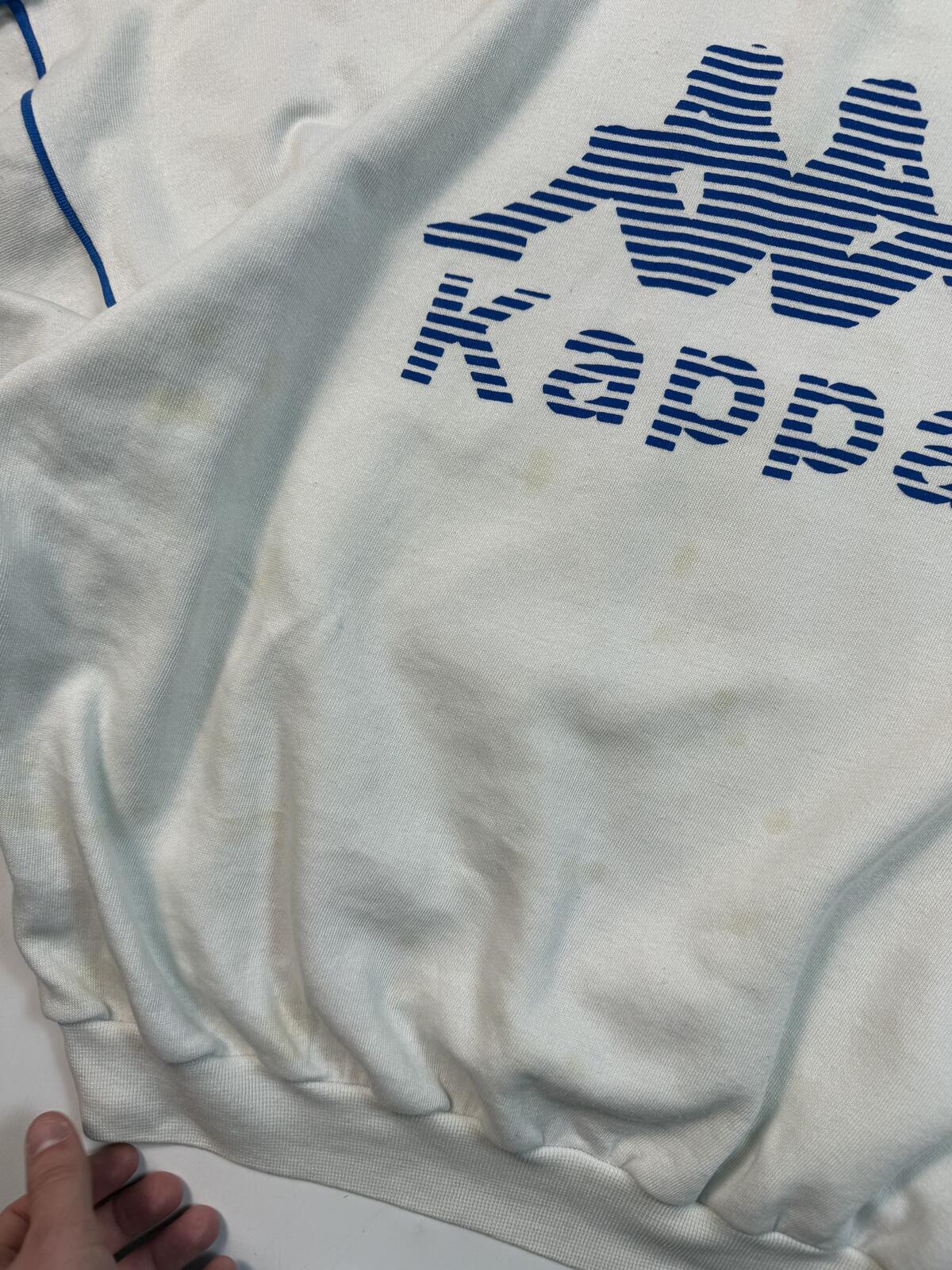 Vintage 80s Kappa centre logo sweatshirt (M)