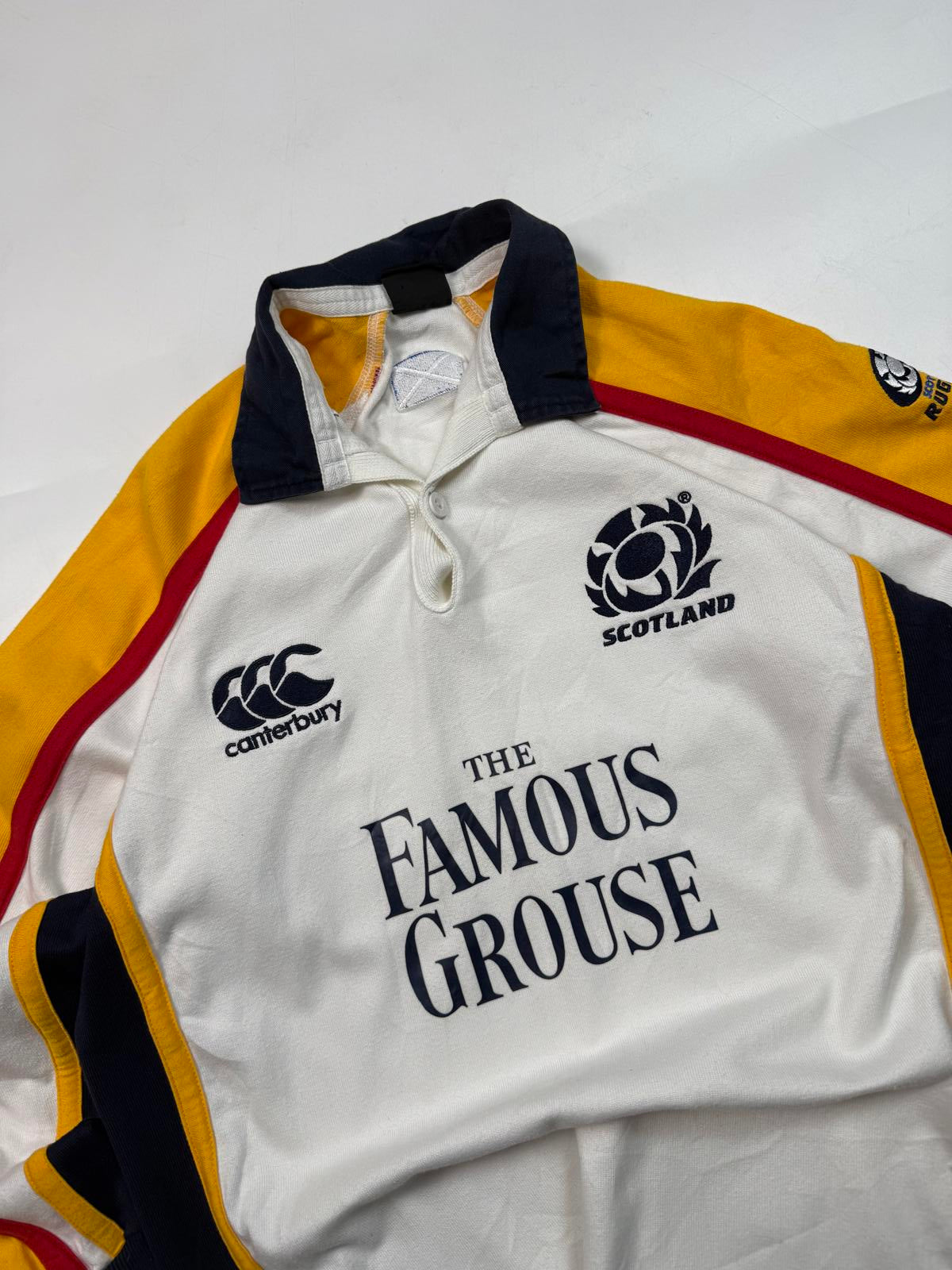 Vintage Scotland 2005/06 Canterbury away rugby shirt (S)